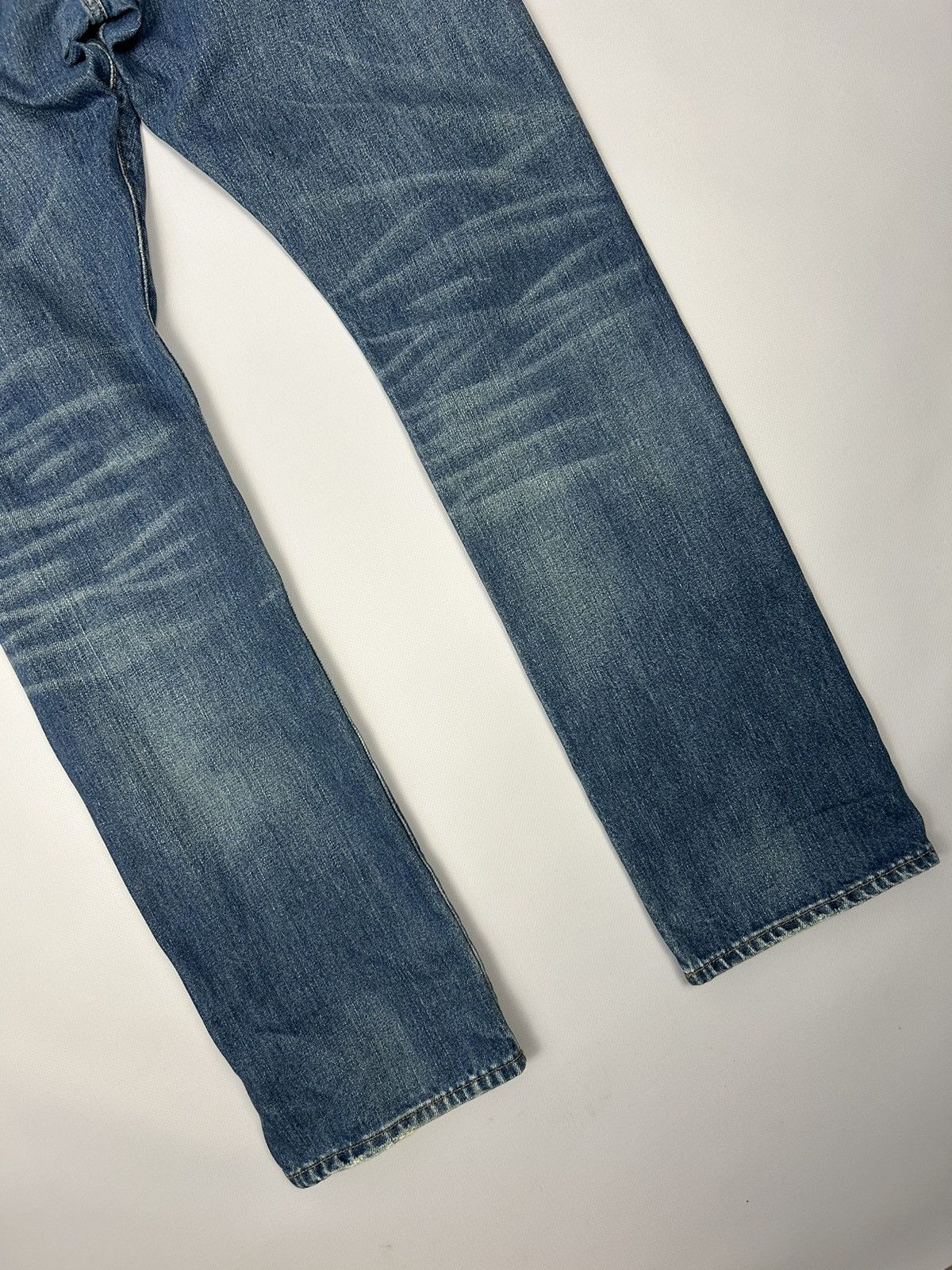 Polo Ralph Lauren × Ralph Lauren × Vintage Polo Ralph Lauren Slim Fit Blue Jeans Wash Stratford Jeans Size US 34 / EU 50 - 10 Thumbnail