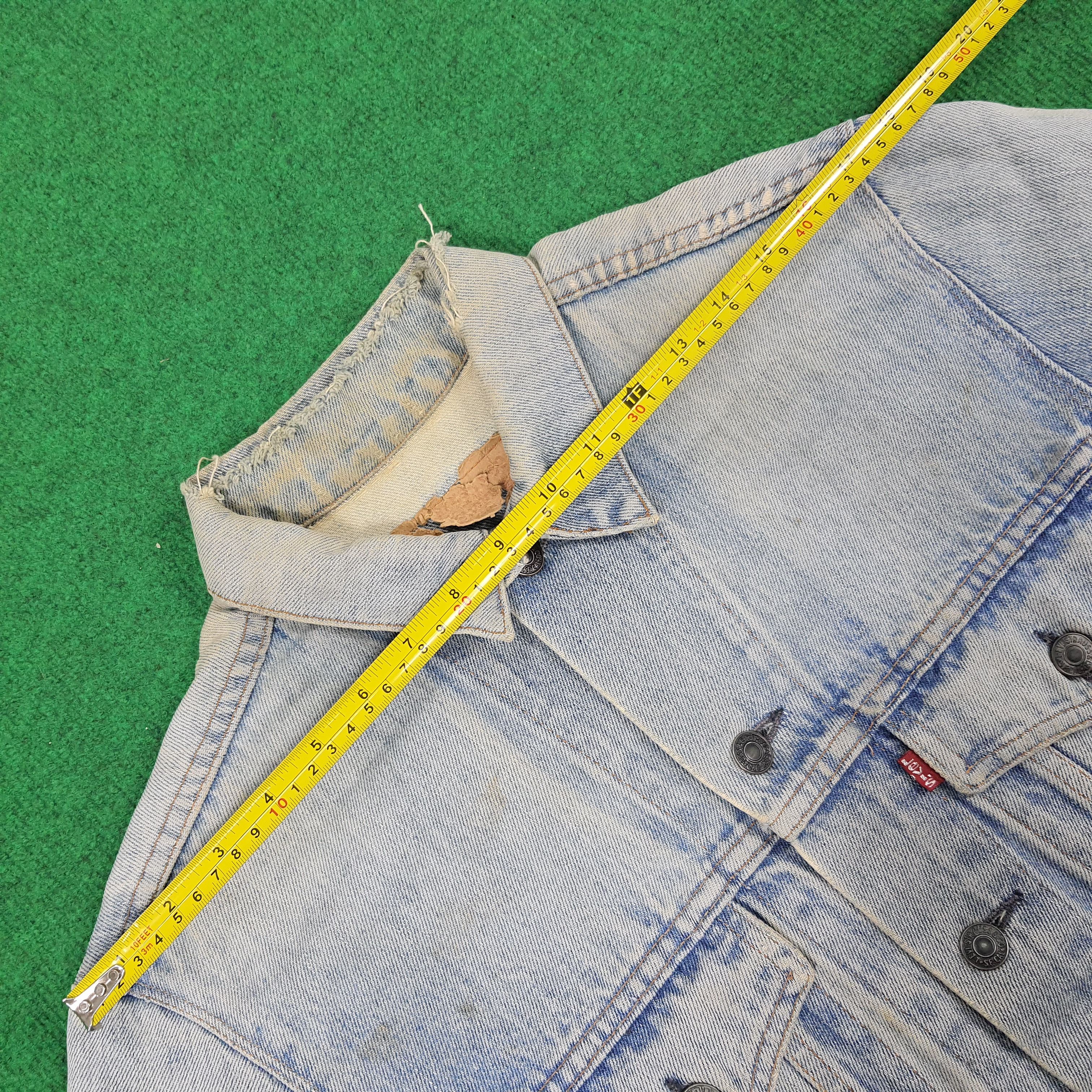 Levi's × Levi's Vintage Clothing Vintage Levi's Skull Big Logo Custom Jeans Jacket Size US S / EU 44-46 / 1 - 8 Thumbnail