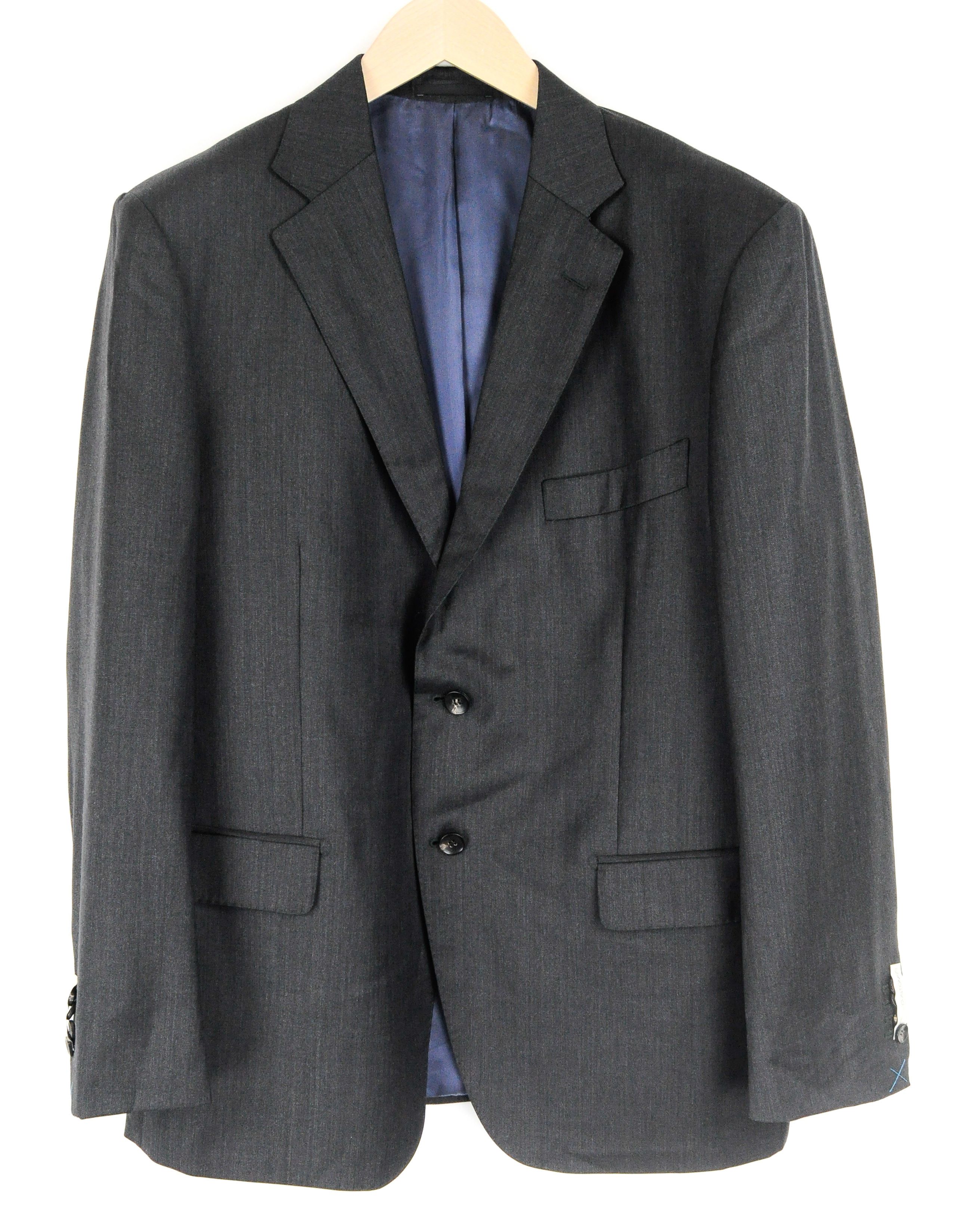 Suitsupply NAPOLI UK46S Wool Super 110's Grey Blazer 57410 Size 46S - 1 Thumbnail
