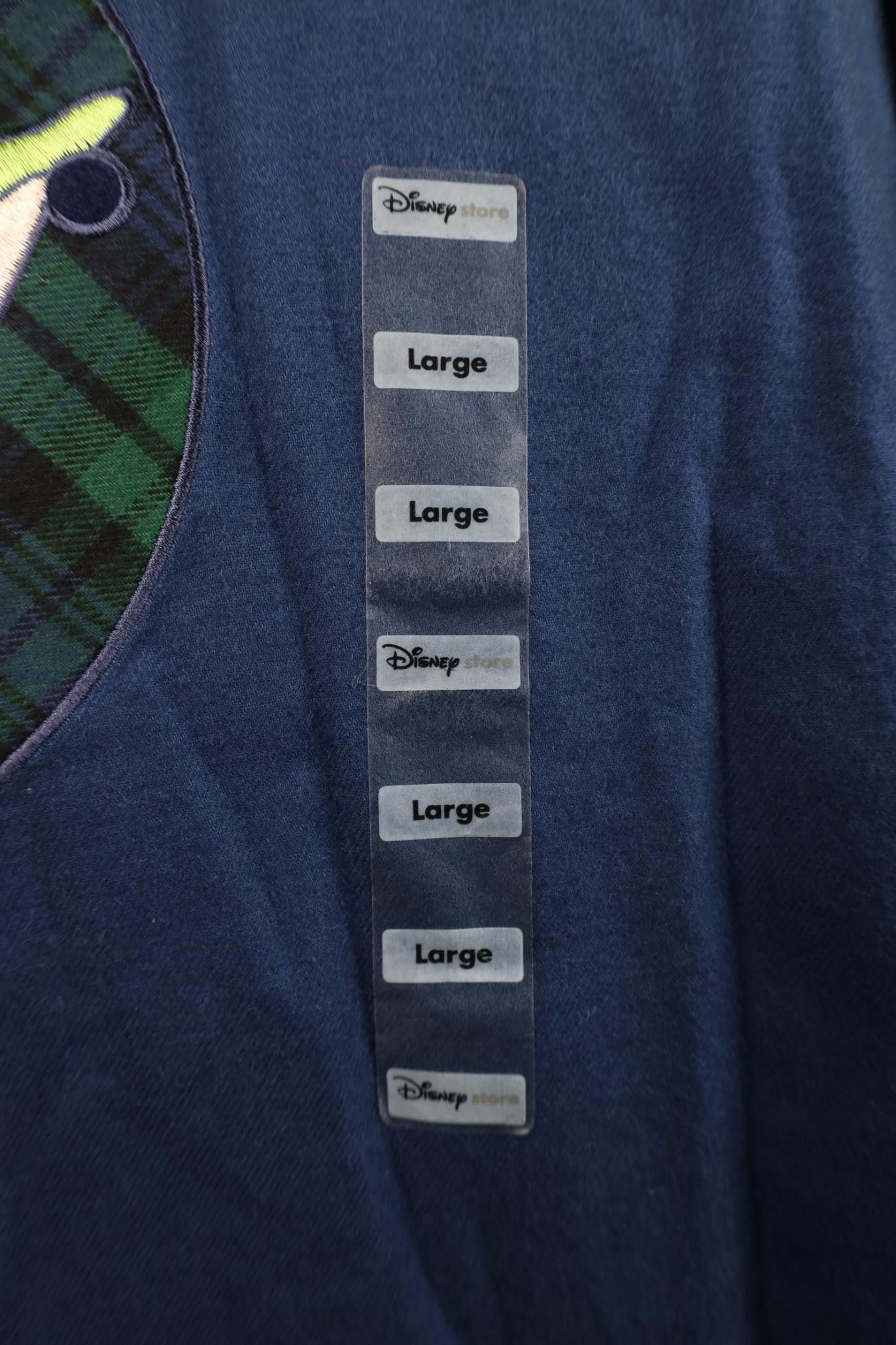 Disney Deadstock Vintage 90s Disney Peter Pan Flannel Night Shirt Size L / US 10 / IT 46 - 6 Thumbnail