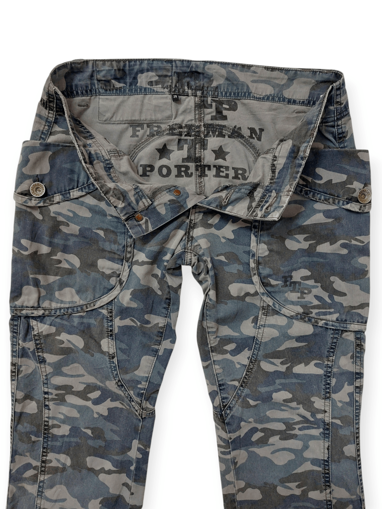 Freeman T. Porter Freeman T Potter Flare Military Low Rise Big Pocket Size 30" / US 8 / IT 44 - 8 Thumbnail