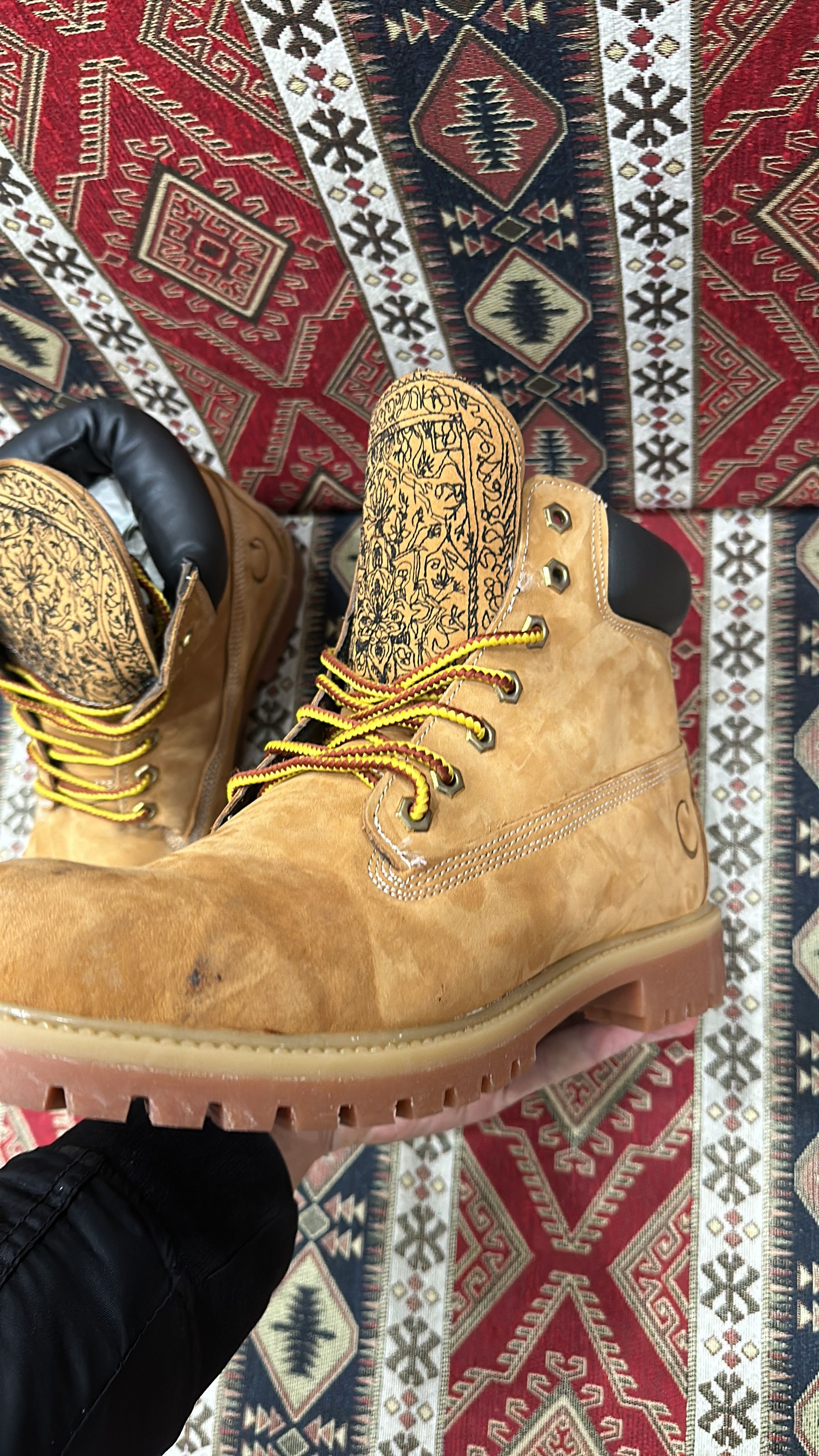 Derschutze Derschütze "yasmin v3" Boots Size 45 Timberland Style Size US 11 / EU 44 - 7 Thumbnail
