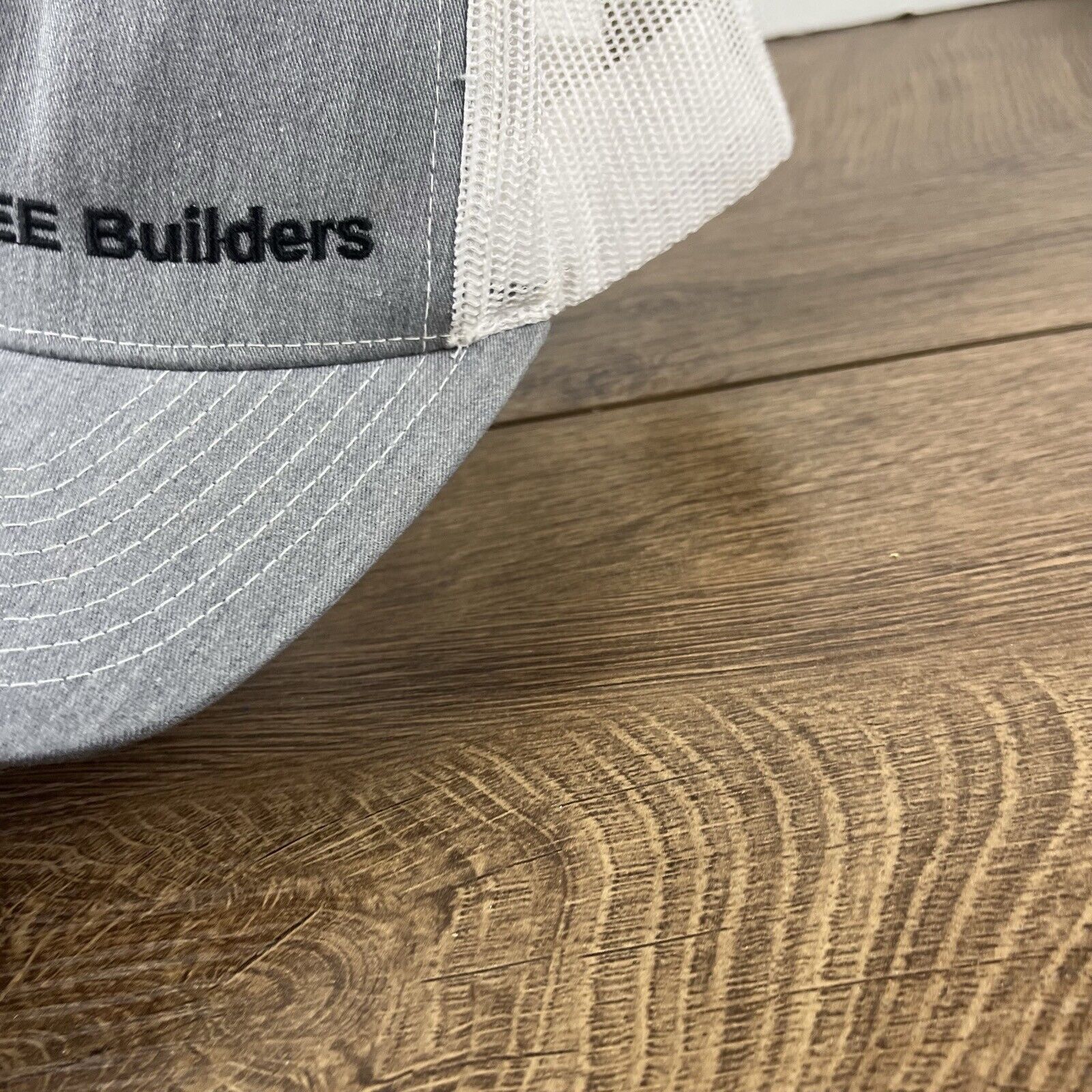 Other EE Builders Snapback Hat Gray Adjustable Hat Adult Fit Gray Size ONE SIZE - 7 Thumbnail