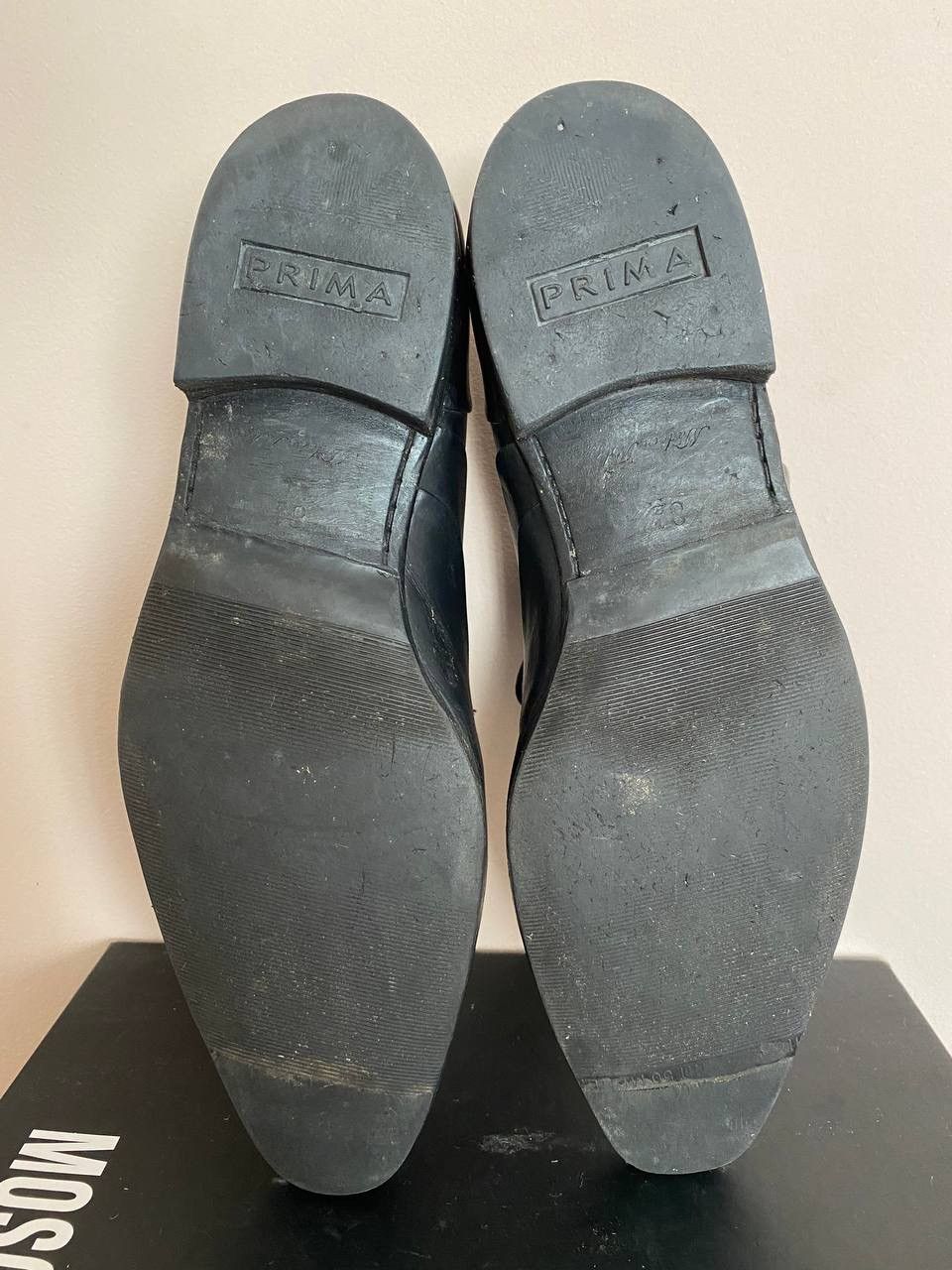 Louis Vuitton Vintage Mens LOUIS VUITTON Oxford shoes Leather black Size US 8.5 / EU 41-42 - 6 Thumbnail