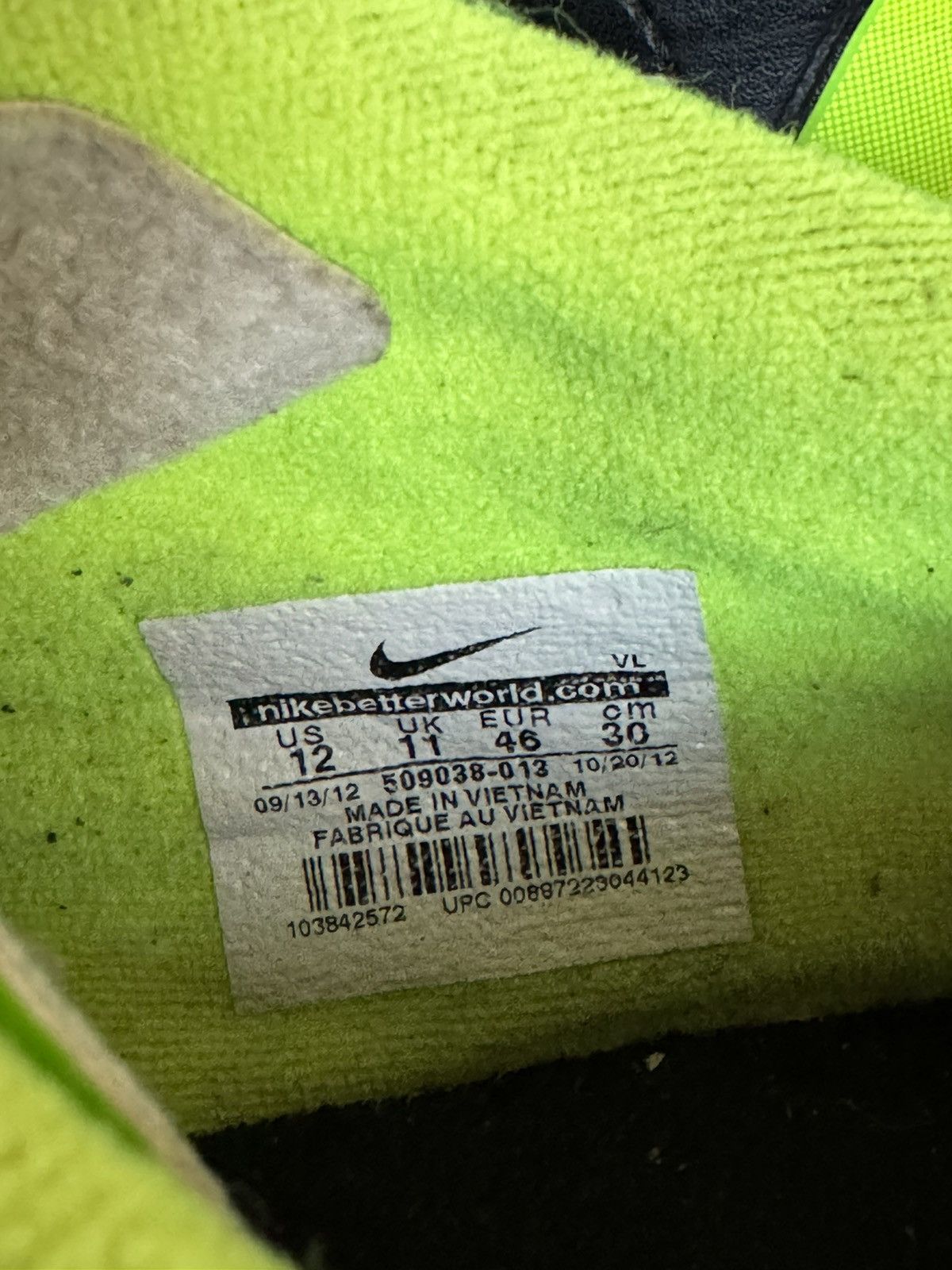 Nike Nike Tiempo Legend IV FG ACC Pro Elite 454316-013 Football Size US 12 / EU 45 - 8 Thumbnail