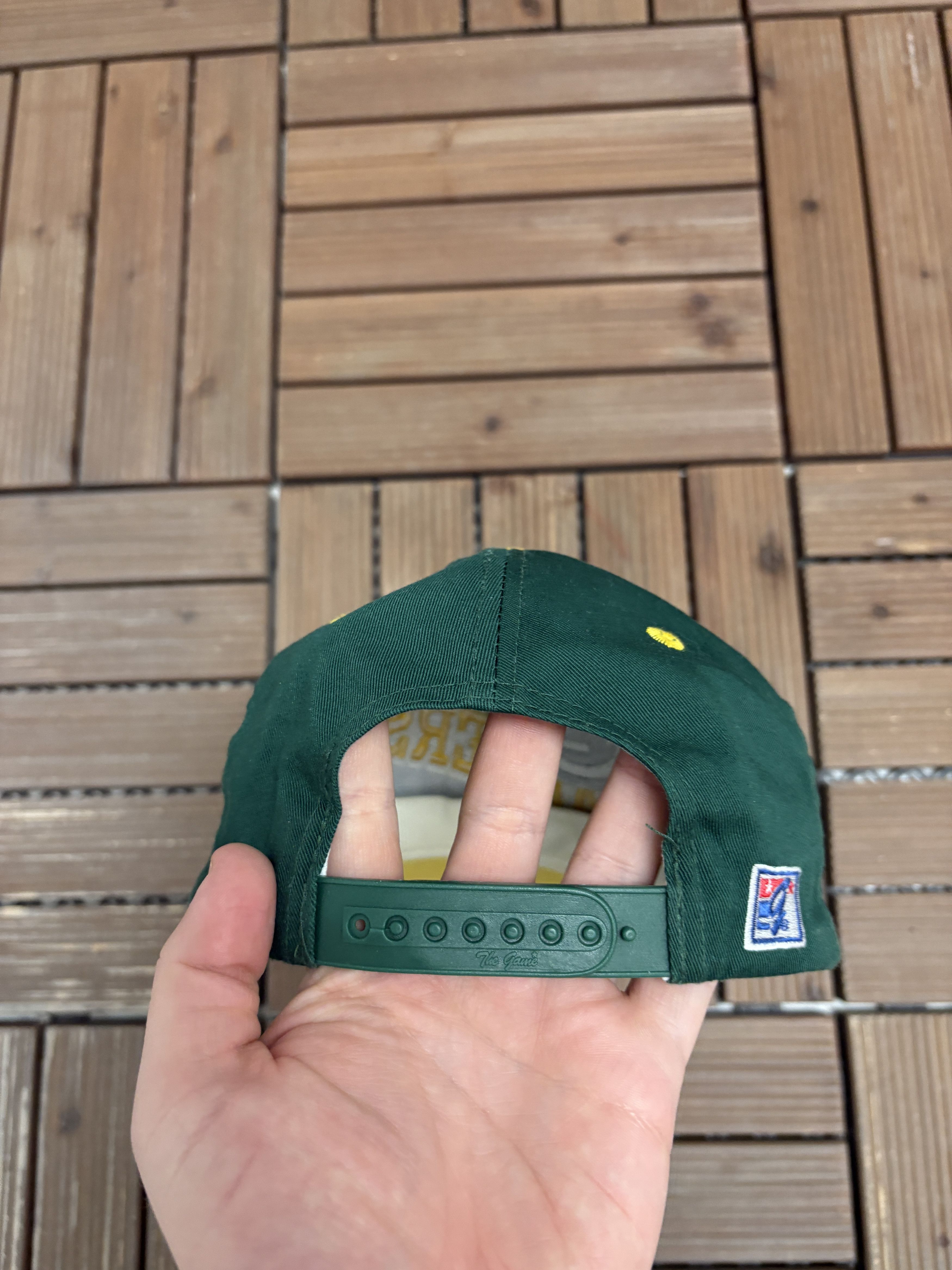 Vintage Green Bay Packers Embroidered Vintage Snap Back Hat Cap Size ONE SIZE - 5 Thumbnail