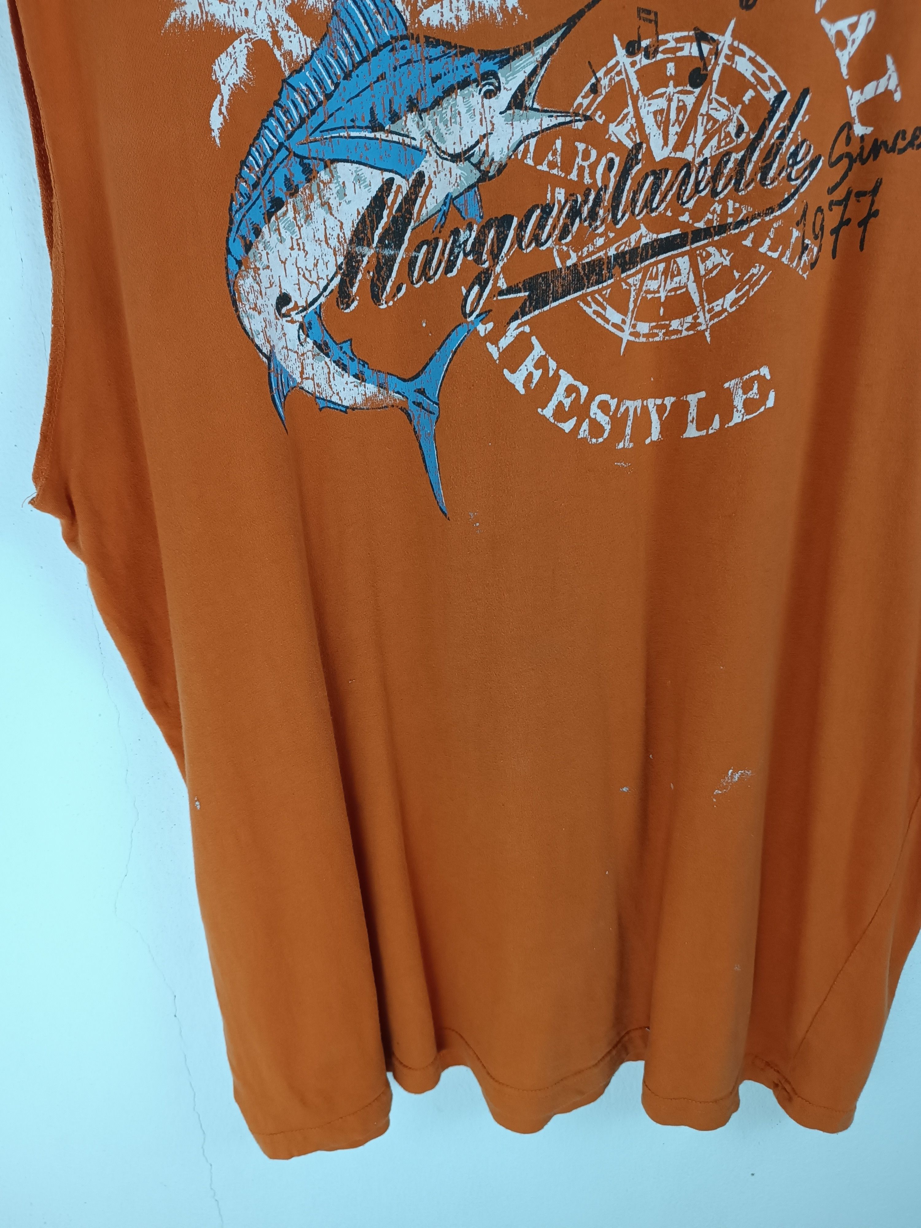 Vintage VINTAGE MARGARITAVILLE SAILFISH LOW ARM SHREDDER FADED TEE Size US XL / EU 56 / 4 - 6 Thumbnail