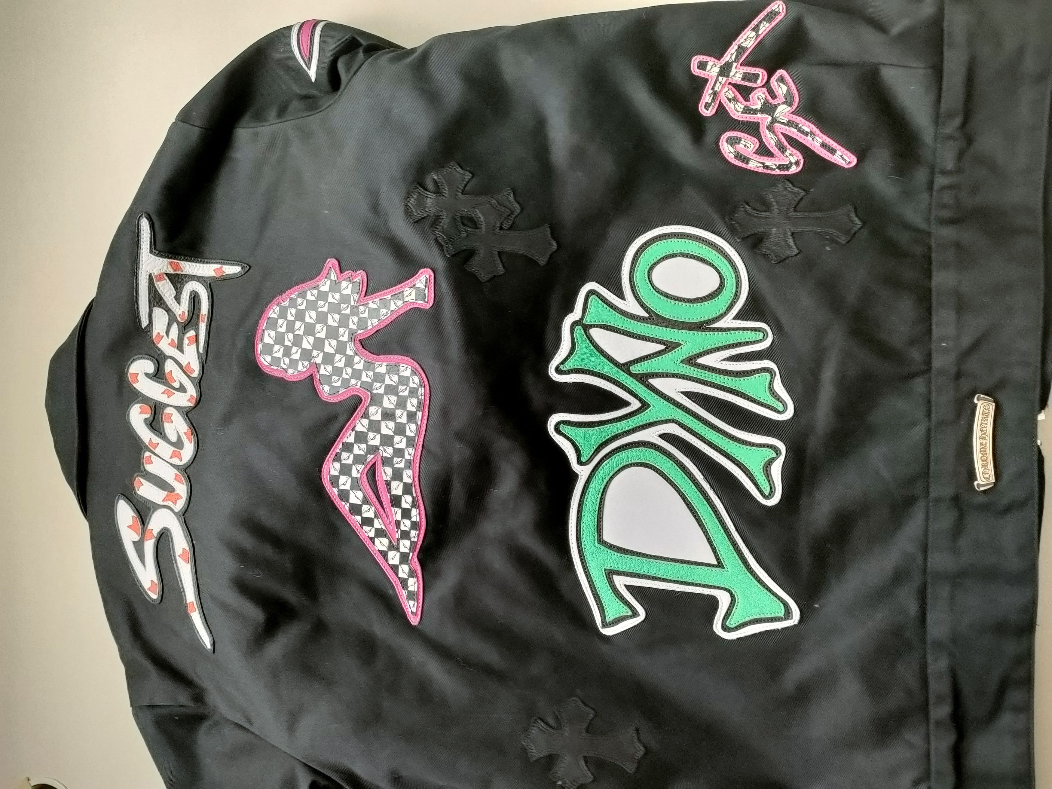 Chrome Hearts Chrome Hearts Matty Boy Patch Zip Up Jacket Size US L / EU 52-54 / 3 - 11 Thumbnail