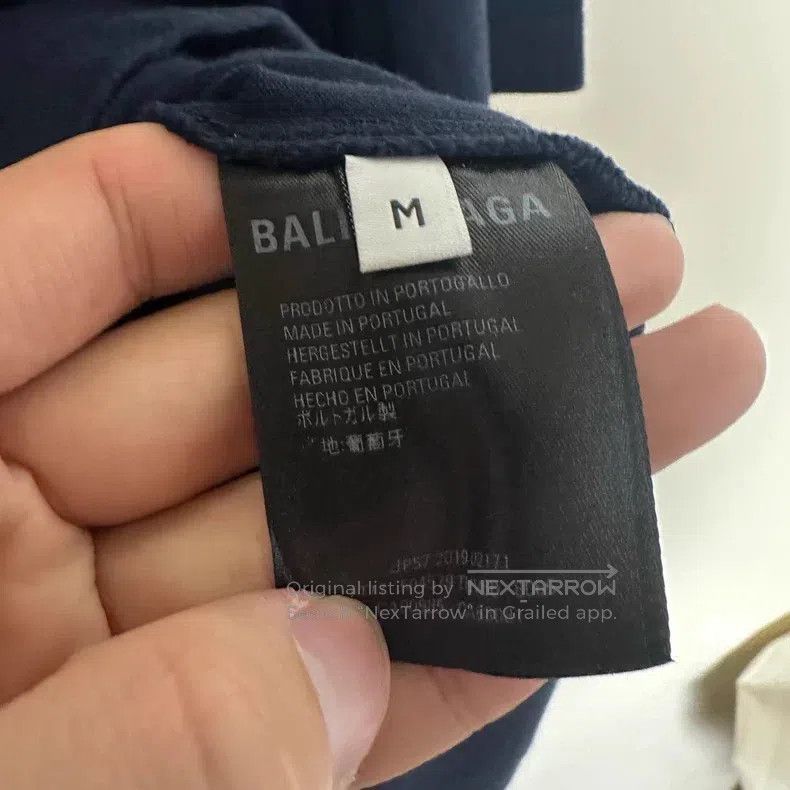 Balenciaga Balenciaga Eiffel Tower Printed Short Sleeve Size US M / EU 48-50 / 2 - 5 Thumbnail