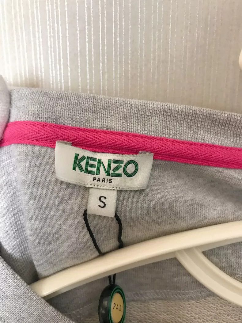 Kenzo KENZO Embroidered Logo Sweatshirt Dress Size S / US 4 / IT 40 - 3 Thumbnail