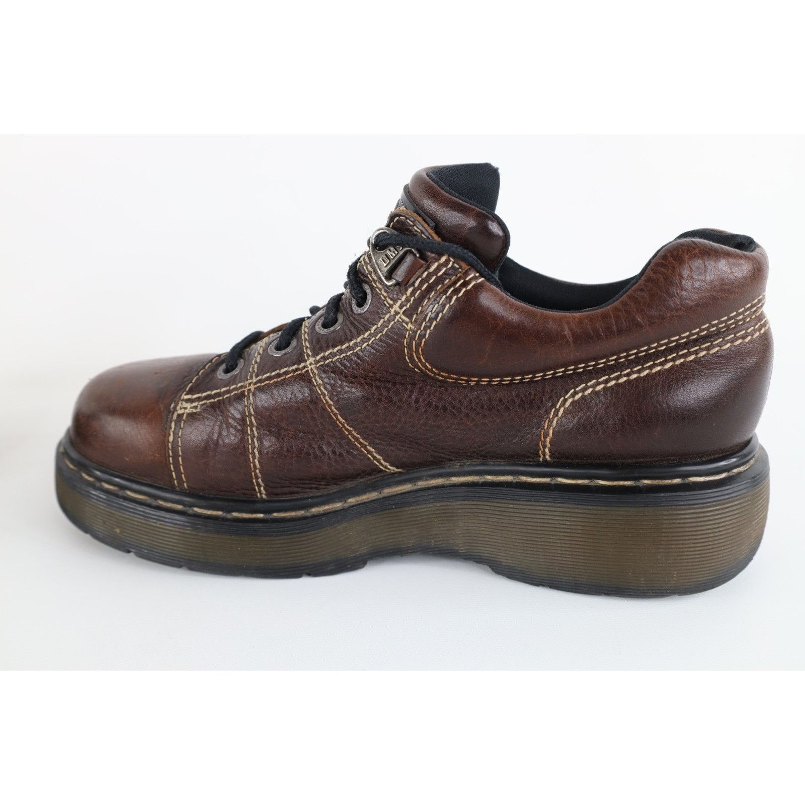 Dr. Martens Vintage 90s Dr Martens Doc Chunky Leather Platform Boots Size US 9 / EU 42 - 7 Thumbnail