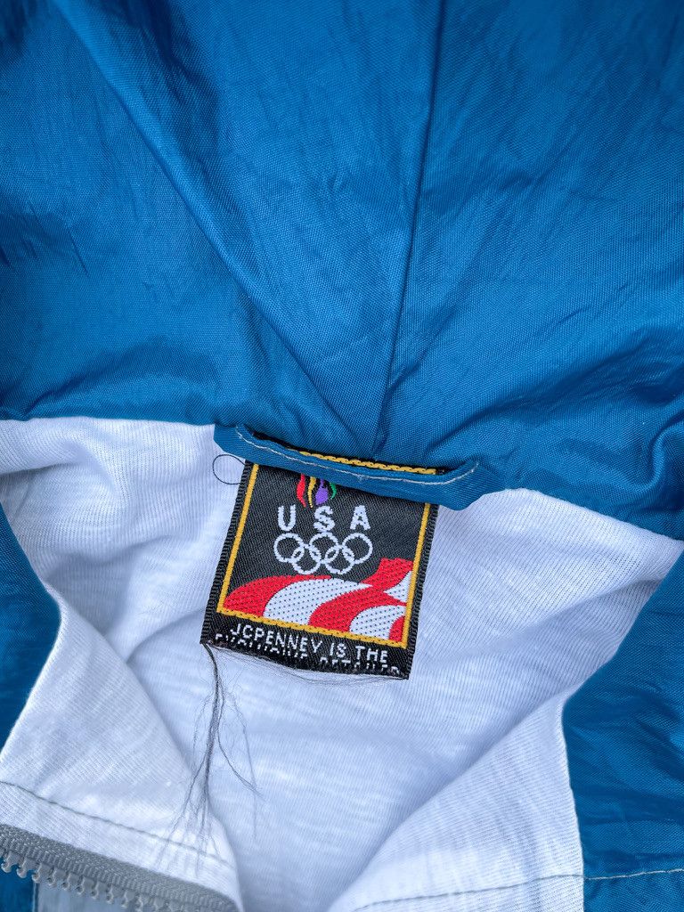JCPenney × USA Olympics × Vintage Vintage JCPenney Team USA Olympic 1/2 Zip Anorak- 1990s Size US M / EU 48-50 / 2 - 4 Thumbnail