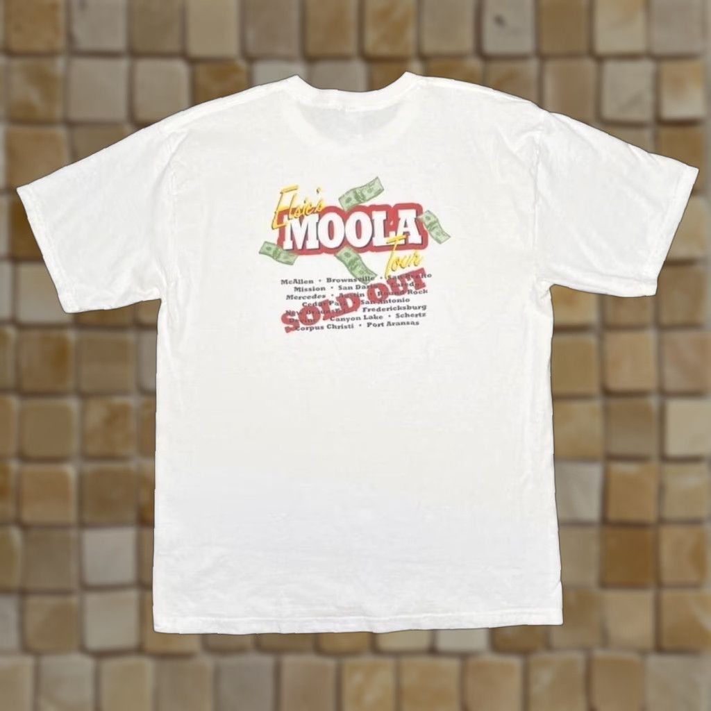 Gildan Elsie’s Moola Tour “Sold Out” Borden Souvenir Graphic T-Shirt White L Mens XS? Size US L / EU 52-54 / 3 - 1 Thumbnail