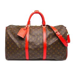 LOUIS VUITTON Masters Collection Keepall Bandouliere 50 Boston M43377 Auth  2
