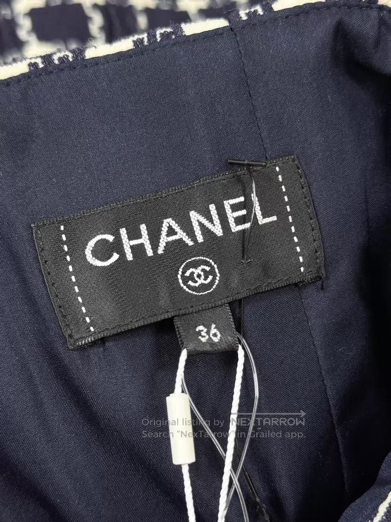 Chanel Chanel Plaid skirt Size 24" / US 00 / IT 34 - 5 Thumbnail