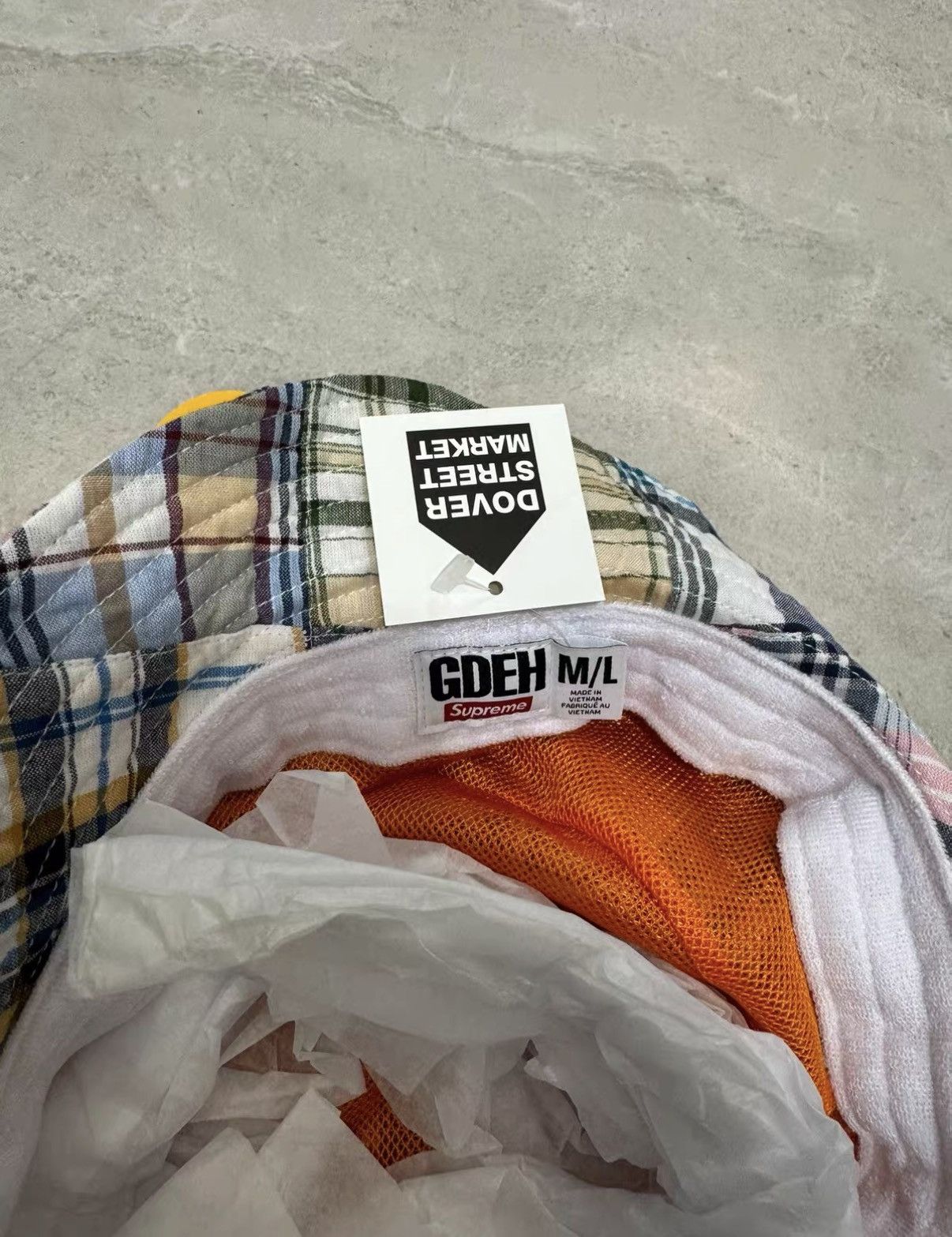 Supreme Supreme x GOODENOUGH Patchwork Crusher - Fisherman Cap J34 Size ONE SIZE - 3 Thumbnail