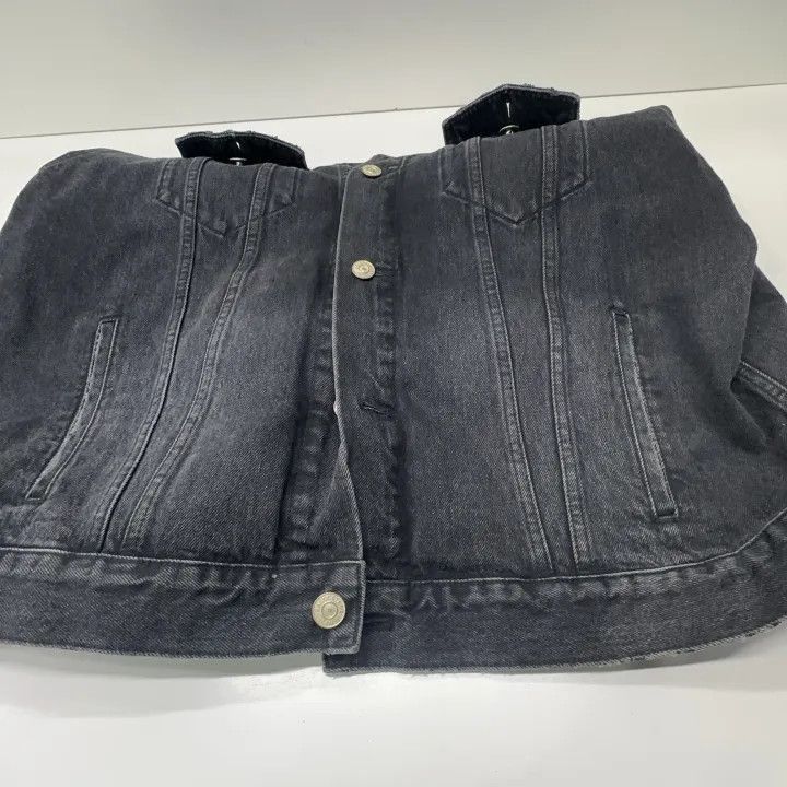 Balenciaga Balenciaga SS22 Tiger Logo Denim Jacket 0079-2507 Size US M / EU 48-50 / 2 - 5 Thumbnail