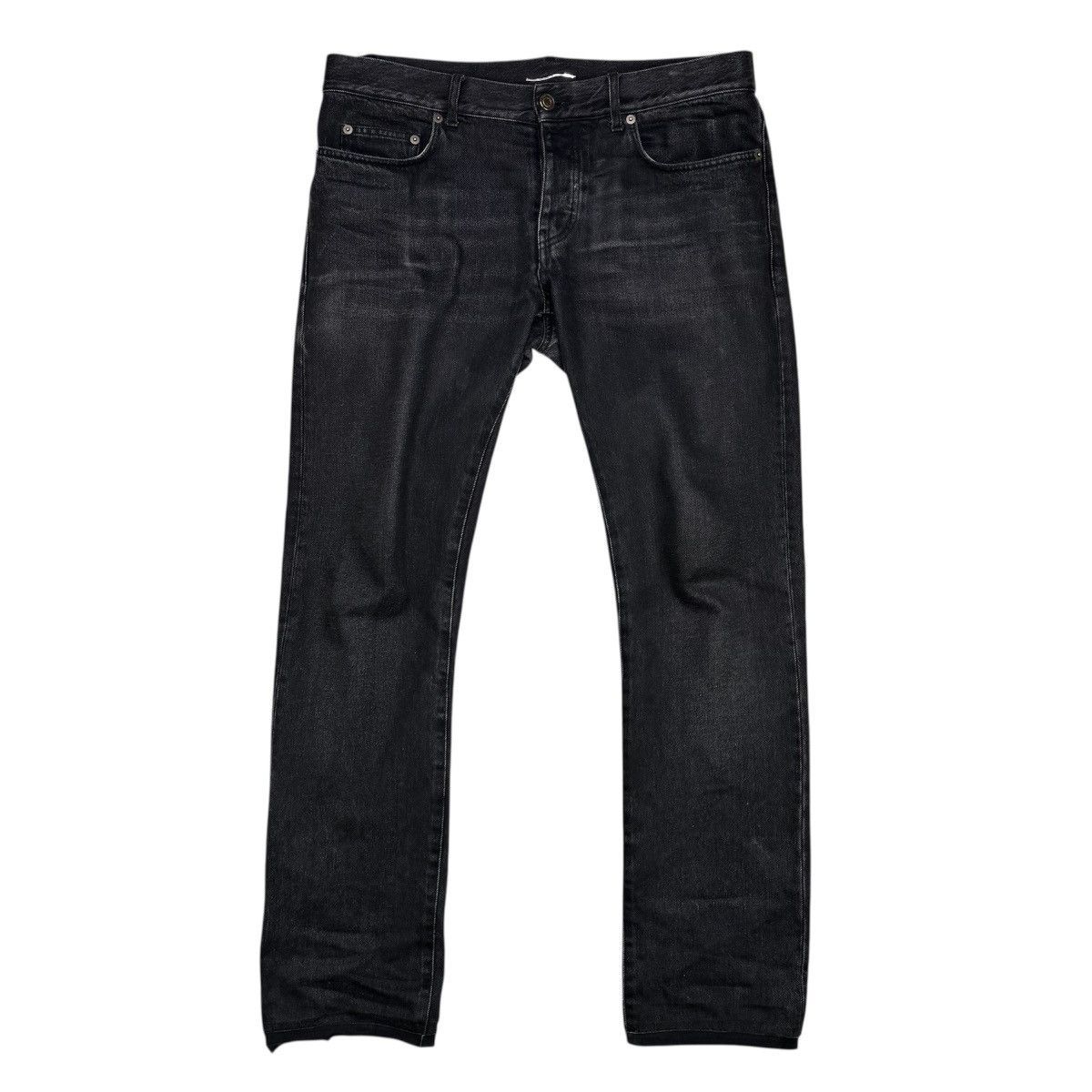 Saint Laurent Paris SAINT LAURENT PARIS FW14 BLACK D03 DENIM Size US 32 / EU 48 - 2 Thumbnail