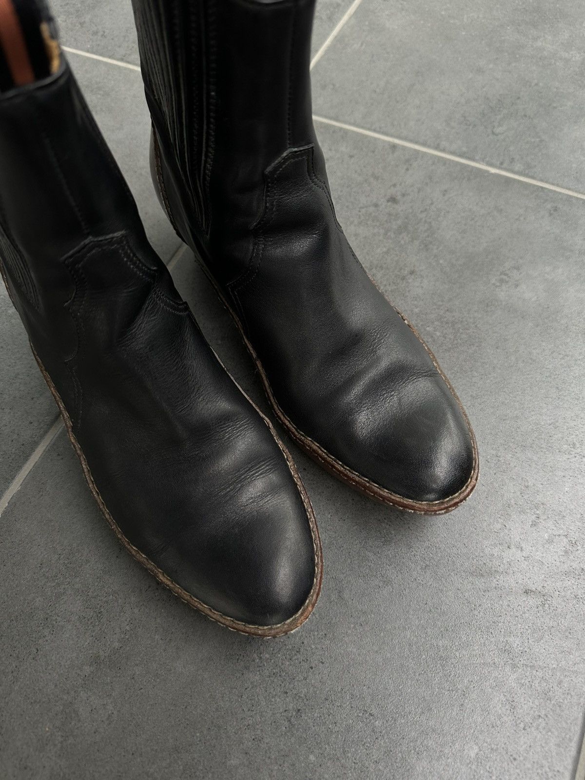 Maison Margiela Maison Margiela runway F/W 2015 Replica Western Boot 70’s Size US 8 / IT 38 - 4 Thumbnail