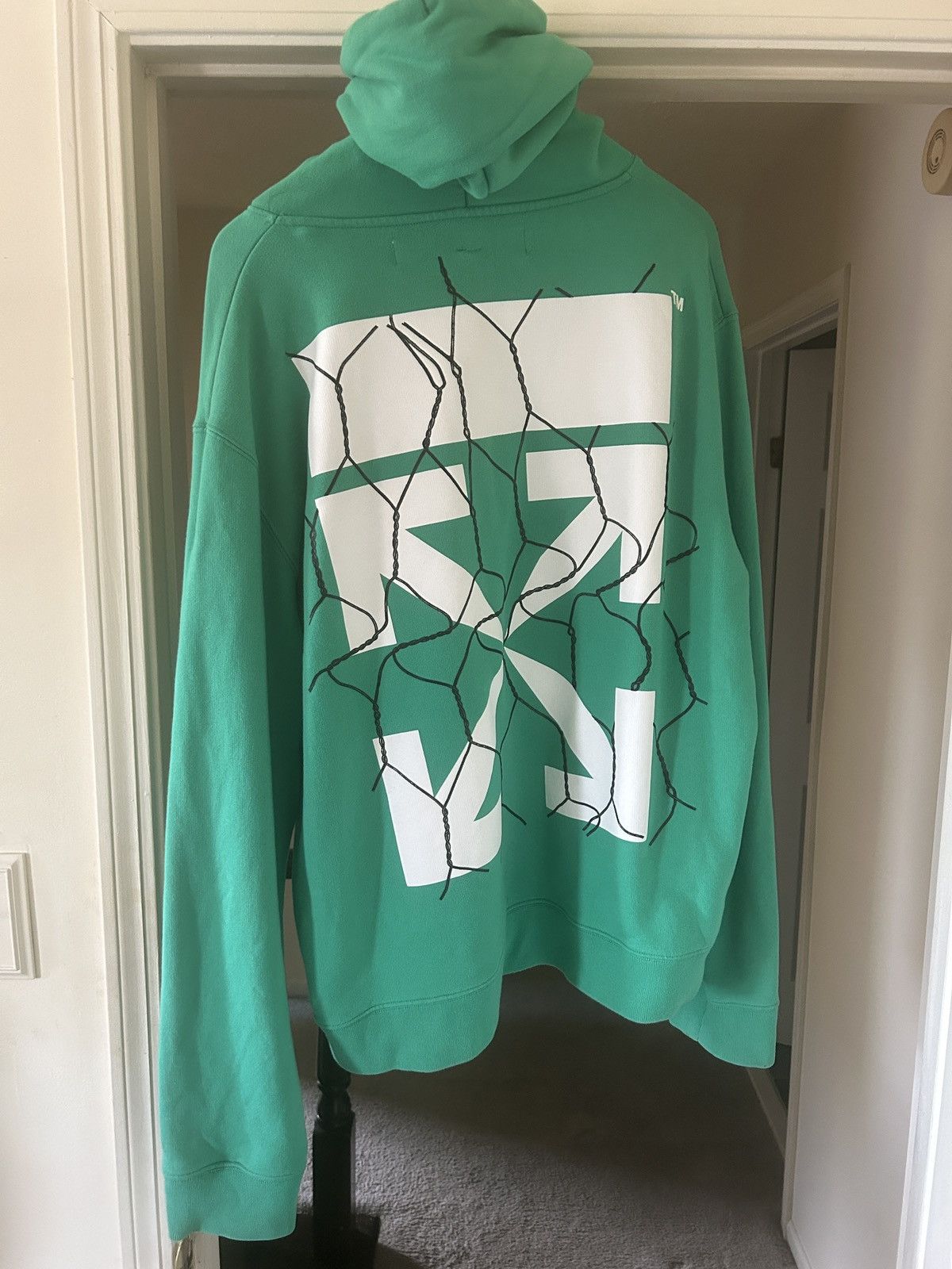 Off white hoodie virgil best sale