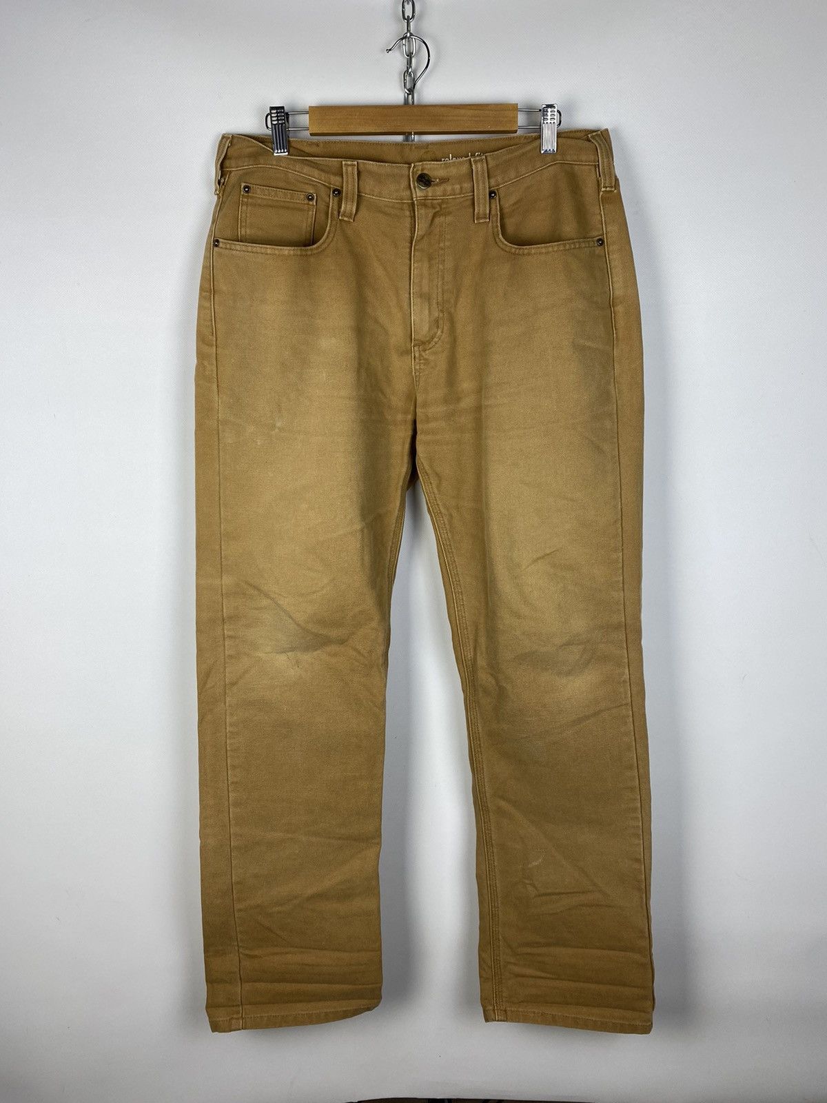 Carhartt × Vintage Vintage Carhartt Relaxed Fit Baggy Pants Size US 34 / EU 50 - 17 Thumbnail