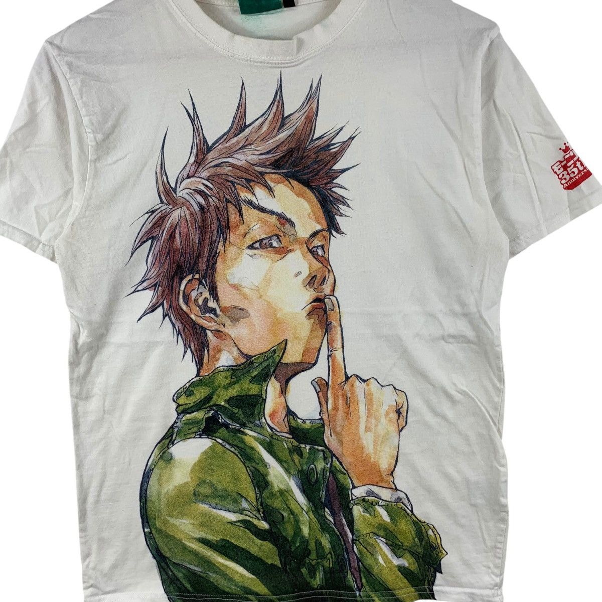 Vintage ANIME GIANT KILLING East Tokyo United Manga Tee Shirt Top Size US L / EU 52-54 / 3 - 4 Thumbnail