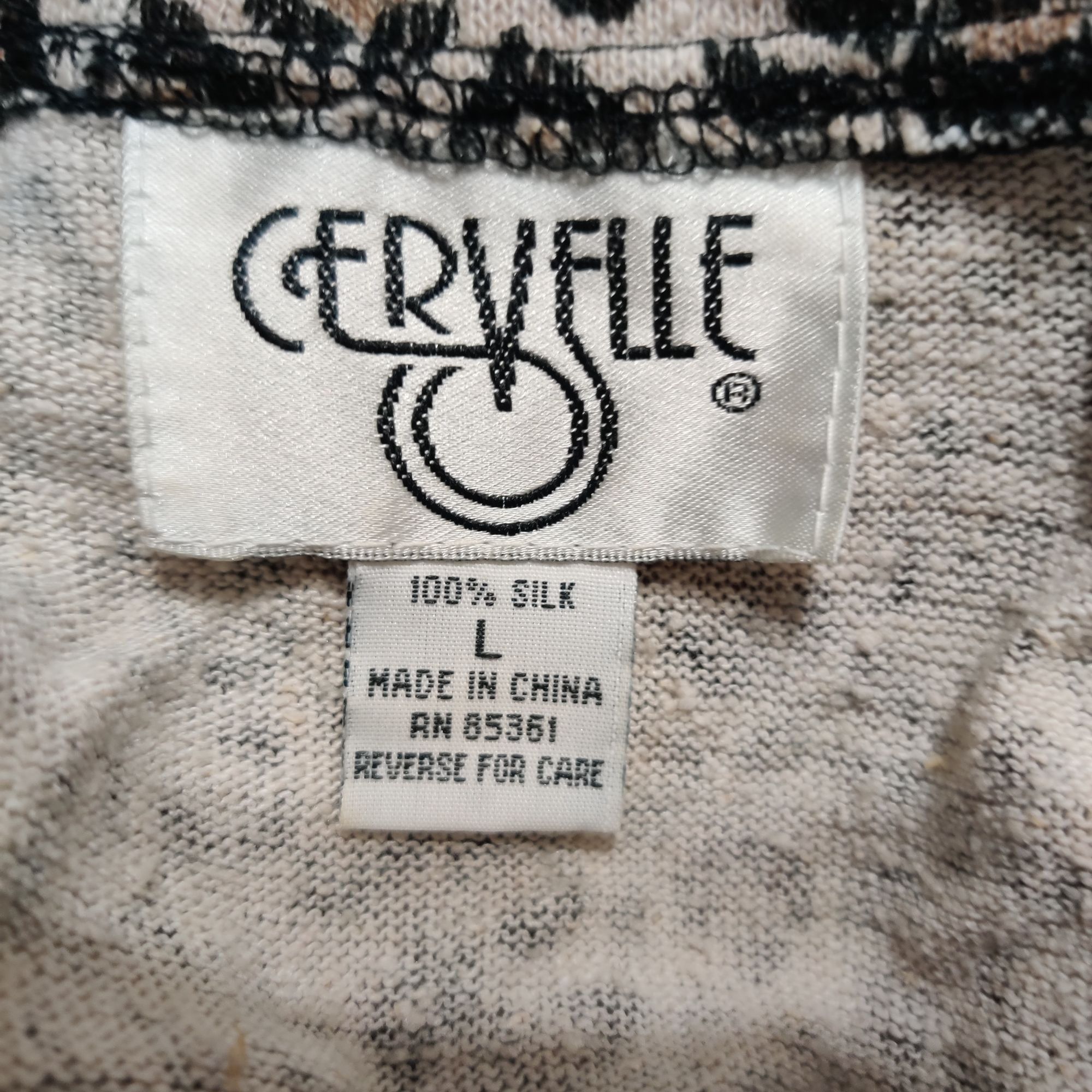 Vintage Vintage Cervelle L Matte Silk Leopard Print Blouse Long Slee Size L / US 10 / IT 46 - 7 Thumbnail