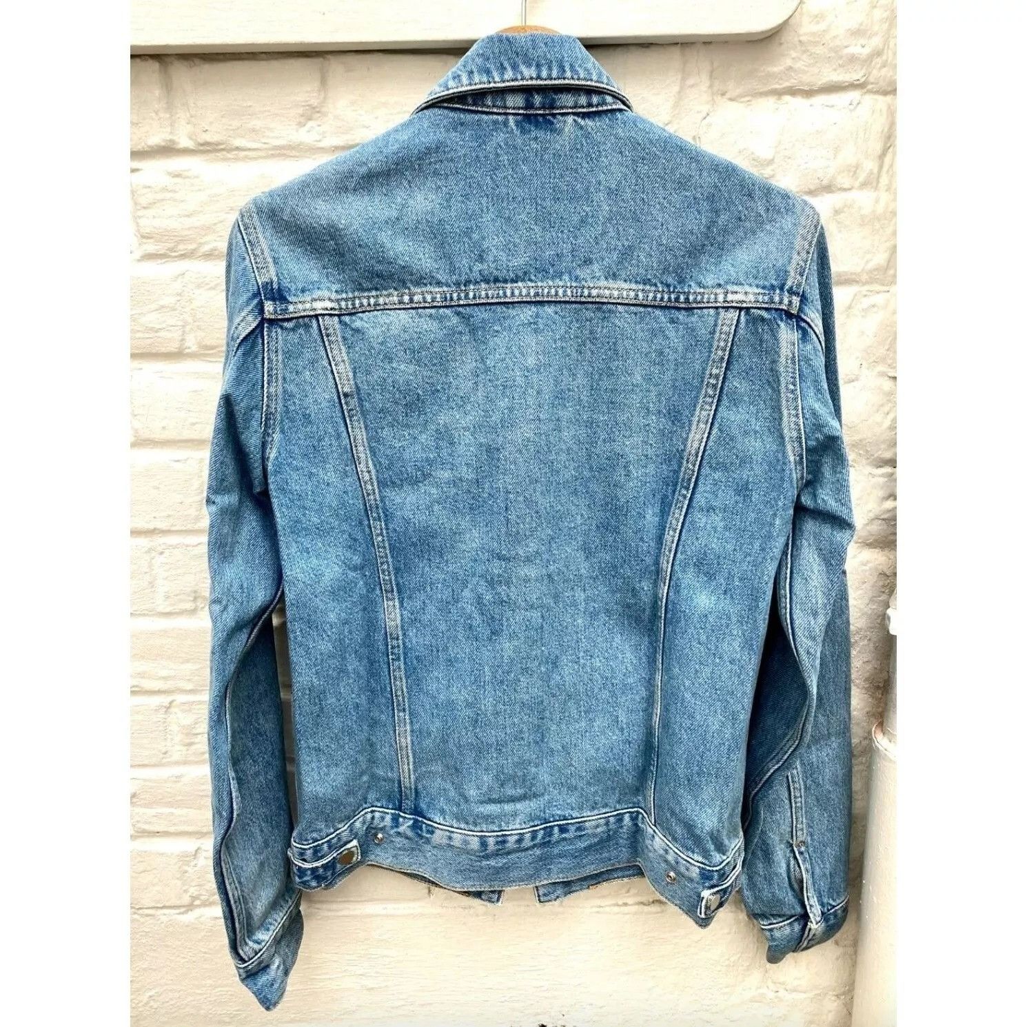 Sandro Light Blue Denim Jacket Size US S / EU 44-46 / 1 - 4 Thumbnail