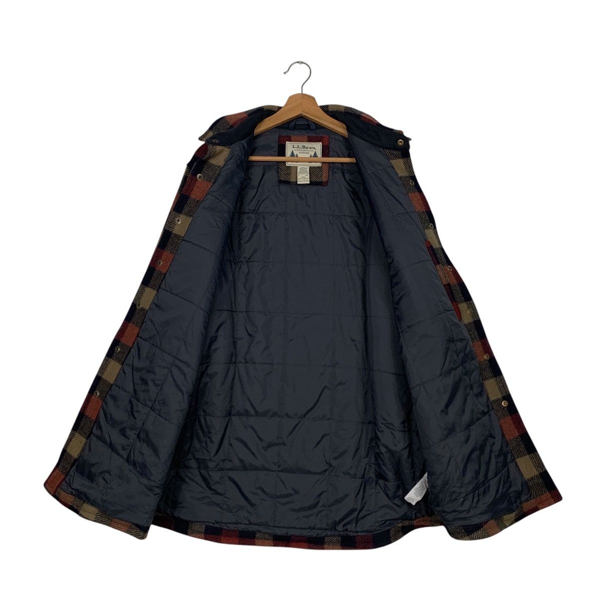L.L. Bean 90’s L.L. BEAN Tartan Flannel Jacket #2486-C112 Size US M / EU 48-50 / 2 - 11 Thumbnail
