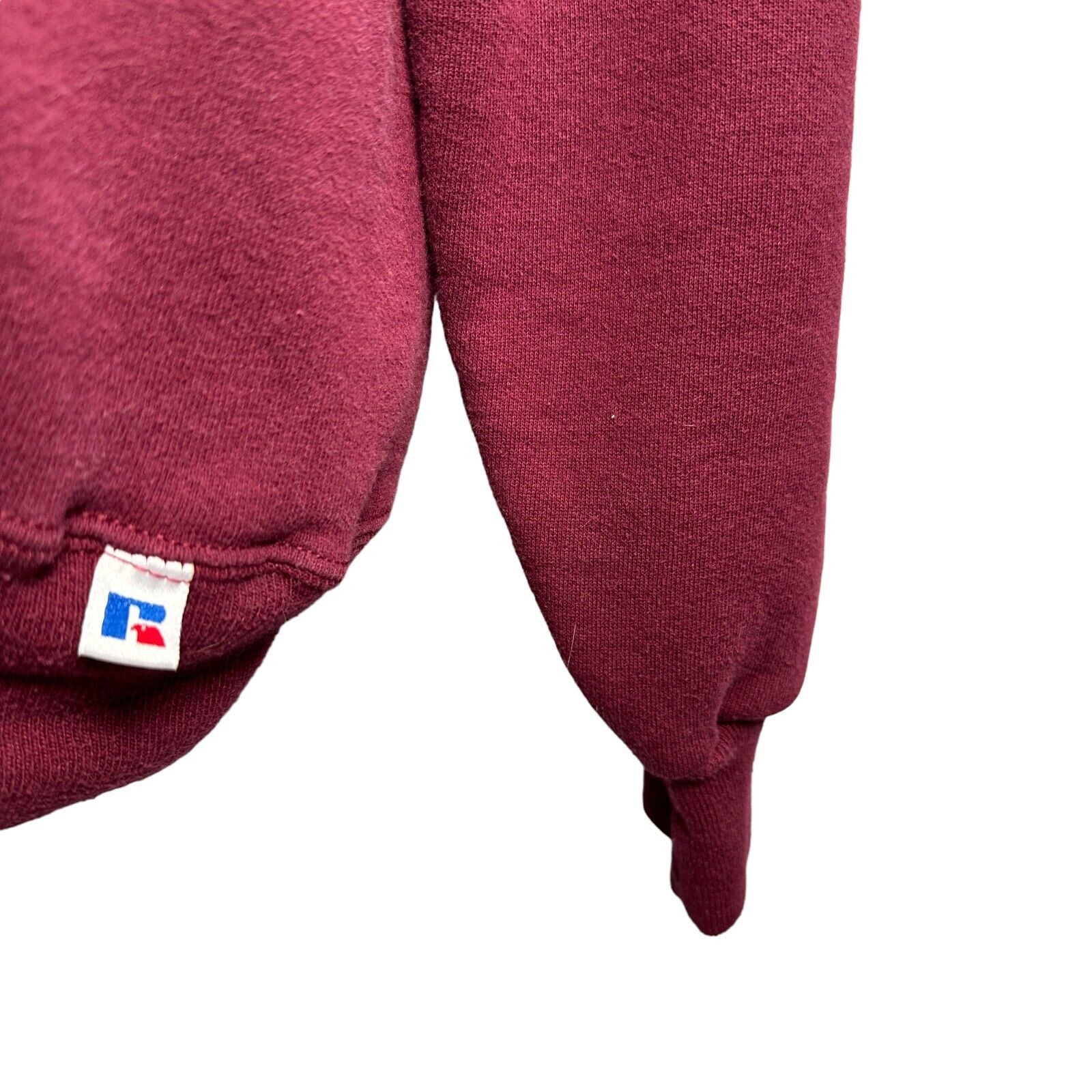 Russell Athletic Vintage Russell Athletic Sweatshirt XL Burgundy Crewneck USA Size US XL / EU 56 / 4 - 5 Thumbnail
