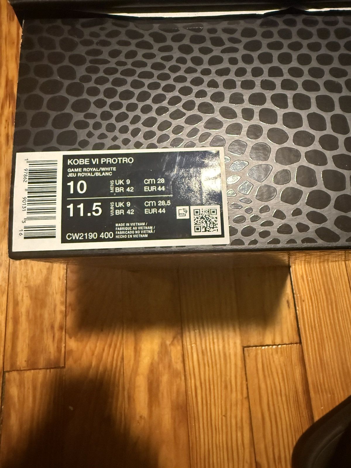Nike Kobe VI Protro Dodgers Size US 10 / EU 43 - 7 Thumbnail