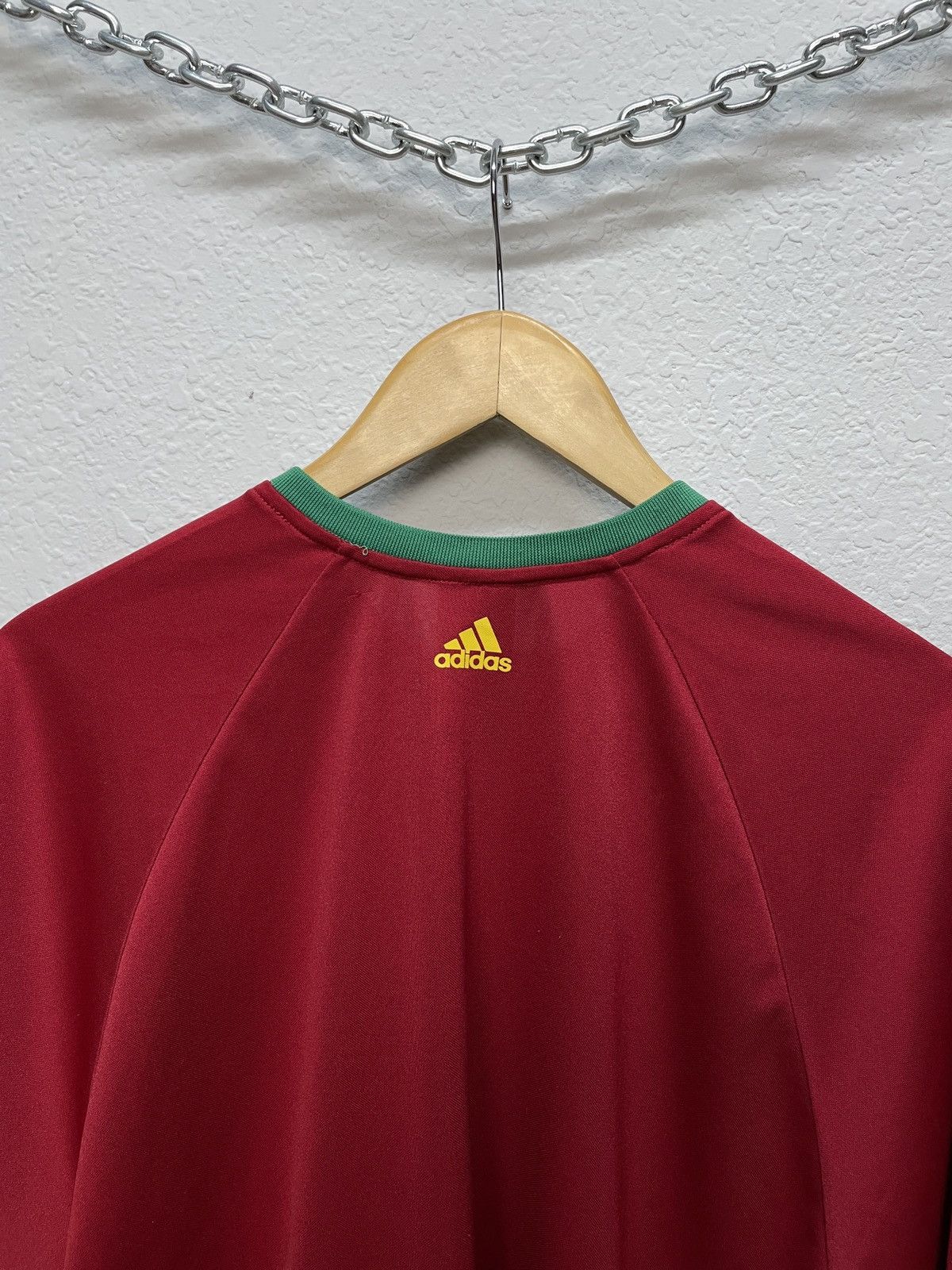 Nike × Vintage Vintage Euro 2004 Adidas Portugal Soccer Jersey Tee Size US L / EU 52-54 / 3 - 8 Thumbnail