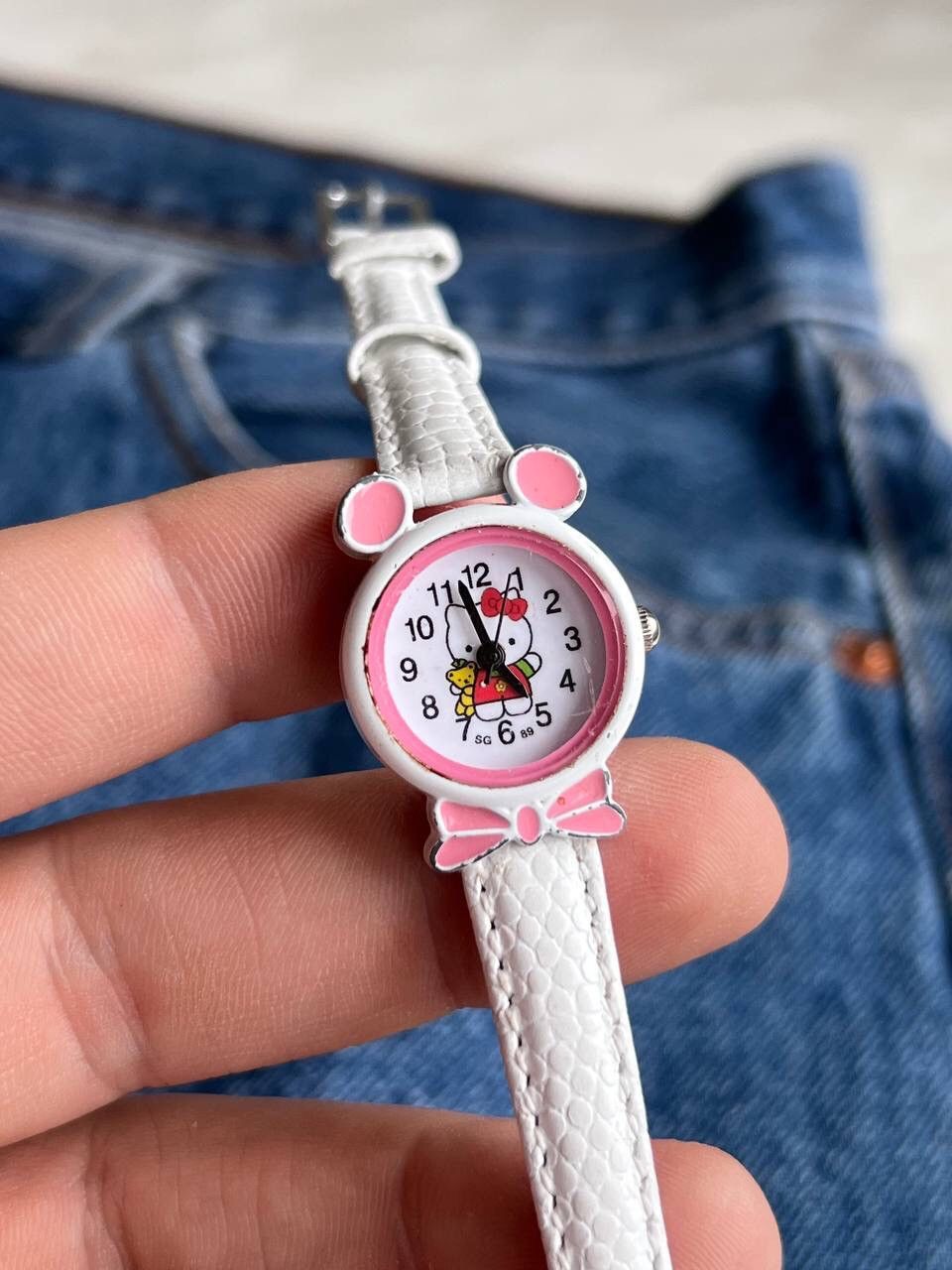 Japanese Brand × Vintage Vintage Japanese style Hello Kitty Watch Futuristic White Size ONE SIZE - 5 Thumbnail