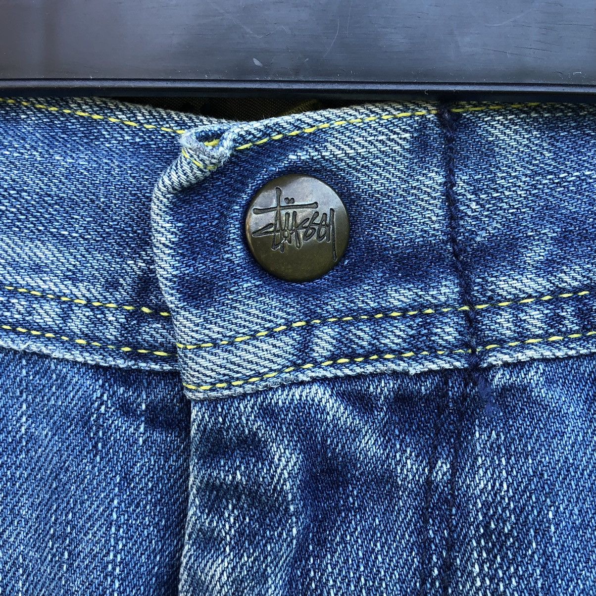 Stussy Vintage Stussy-WK Worker Labour Jeans Denim Pants USA 🇺🇸 Size US 32 / EU 48 - 9 Thumbnail