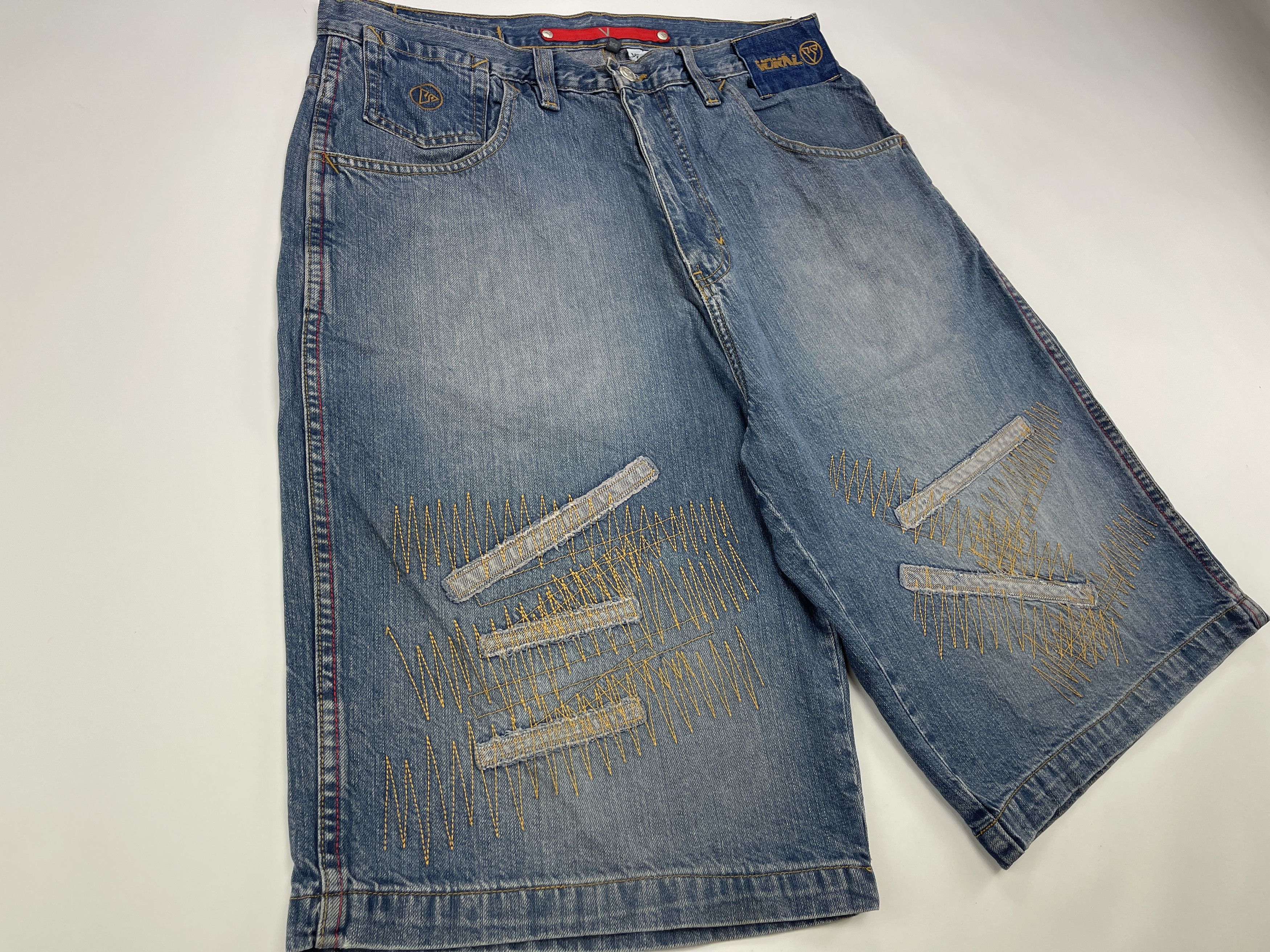Other Vokal jeans shorts, vintage baggy denim shorts skater 36 Size US 36 / EU 52 - 3 Thumbnail