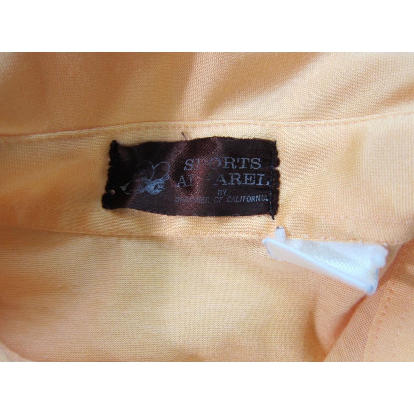Vintage VINTAGE Sports Apparel Orange Polo Shirt Women M Shirt Size M / US 6-8 / IT 42-44 - 4 Thumbnail