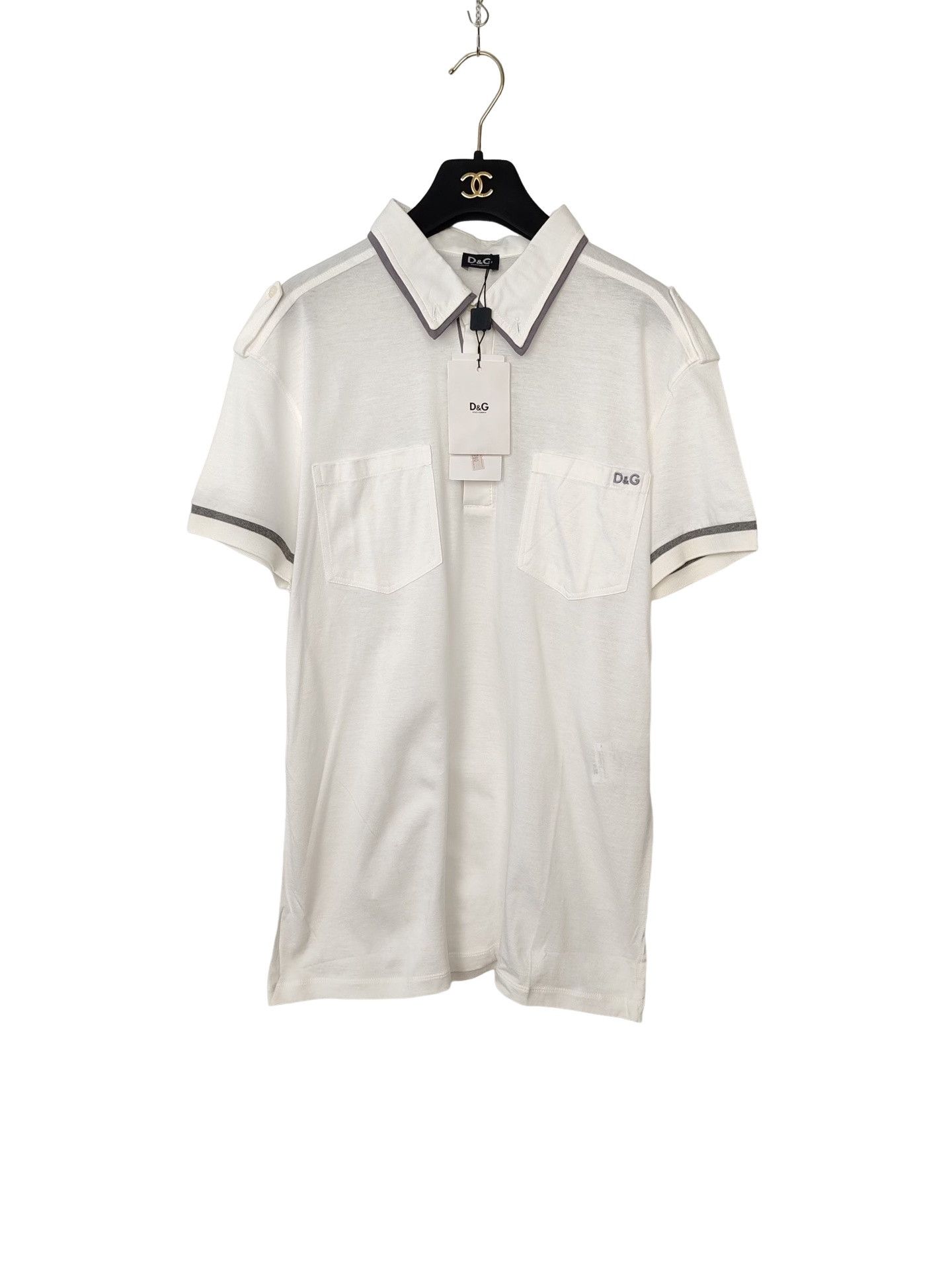 Dolce & Gabbana D&G Embroidered Logo Polo Shirt Size XL Size US XL / EU 56 / 4 - 1 Thumbnail