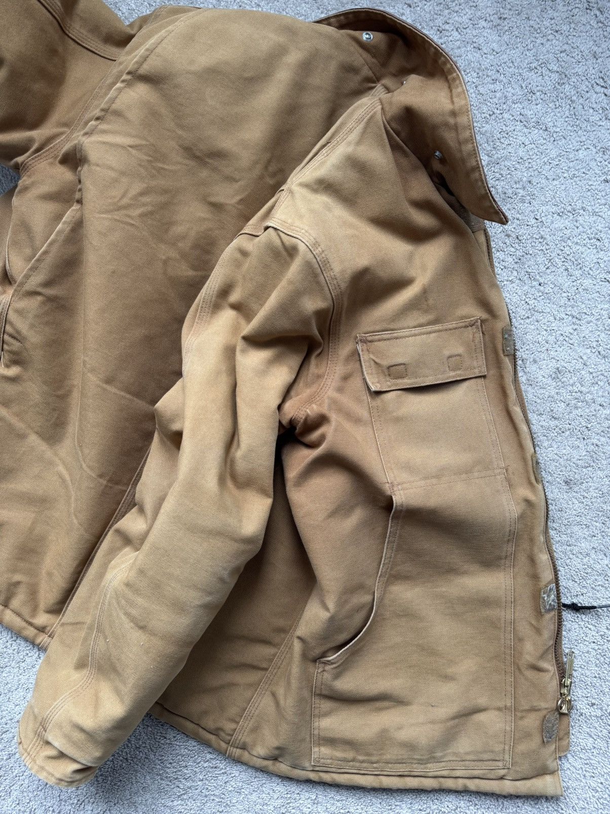 Carhartt × Vintage Carhartt work jacket Size US L / EU 52-54 / 3 - 4 Thumbnail