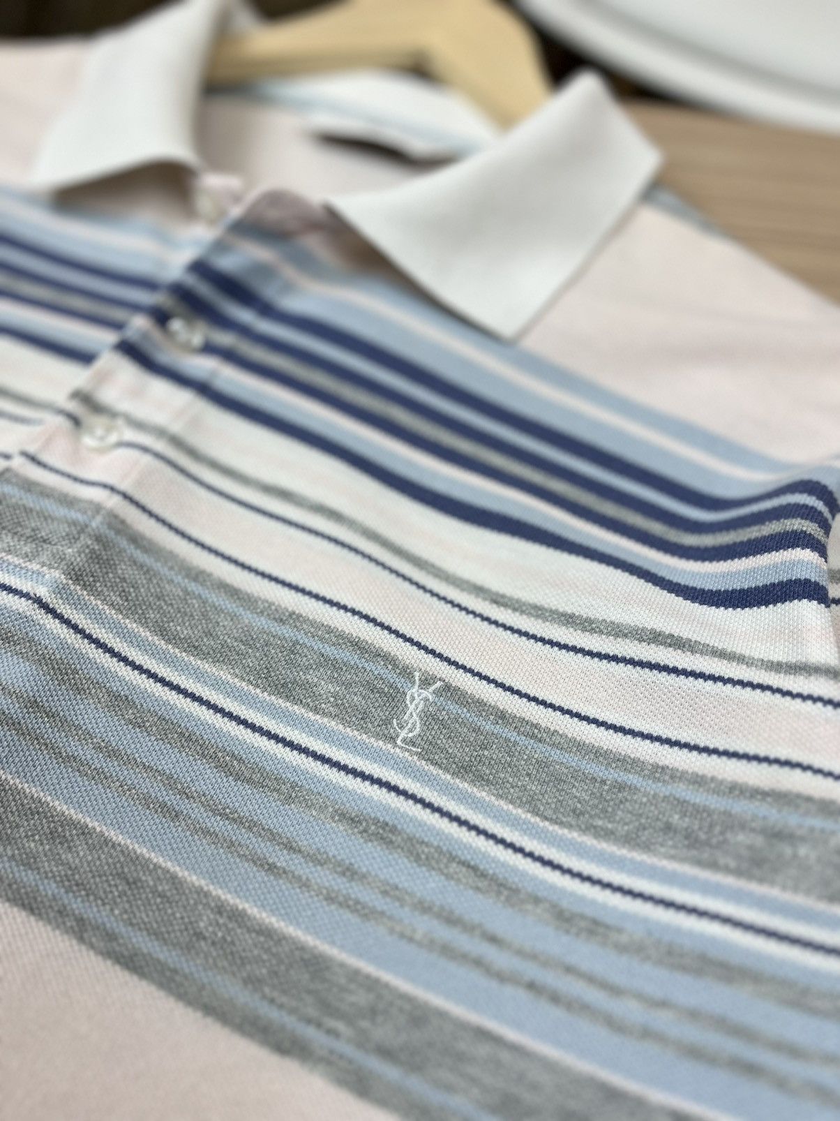 Vintage × Yves Saint Laurent Yves Saint Laurent YSL polo shirt hype rare Size US L / EU 52-54 / 3 - 5 Thumbnail