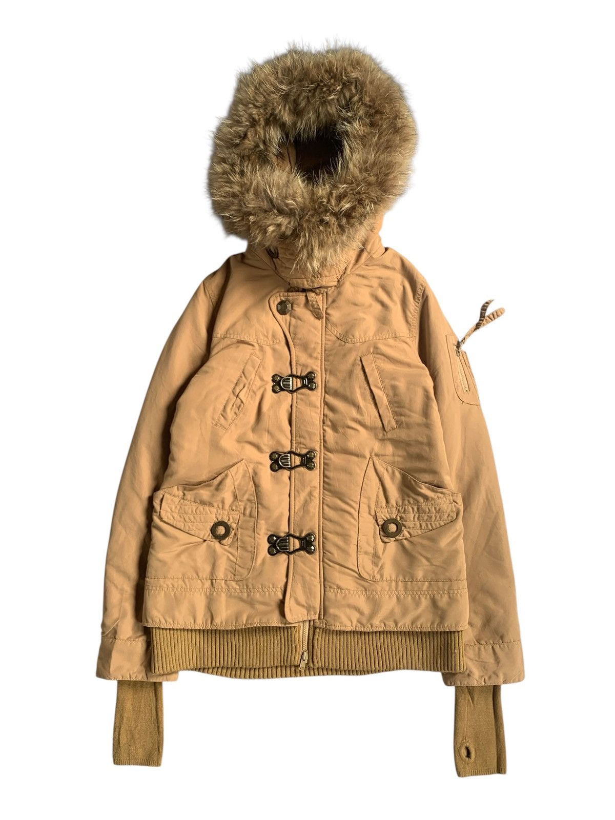 SLY Japanesebrand SLY y2k fur jacket jacket 🇯🇵 Size US M / EU 48-50 / 2 - 1 Thumbnail