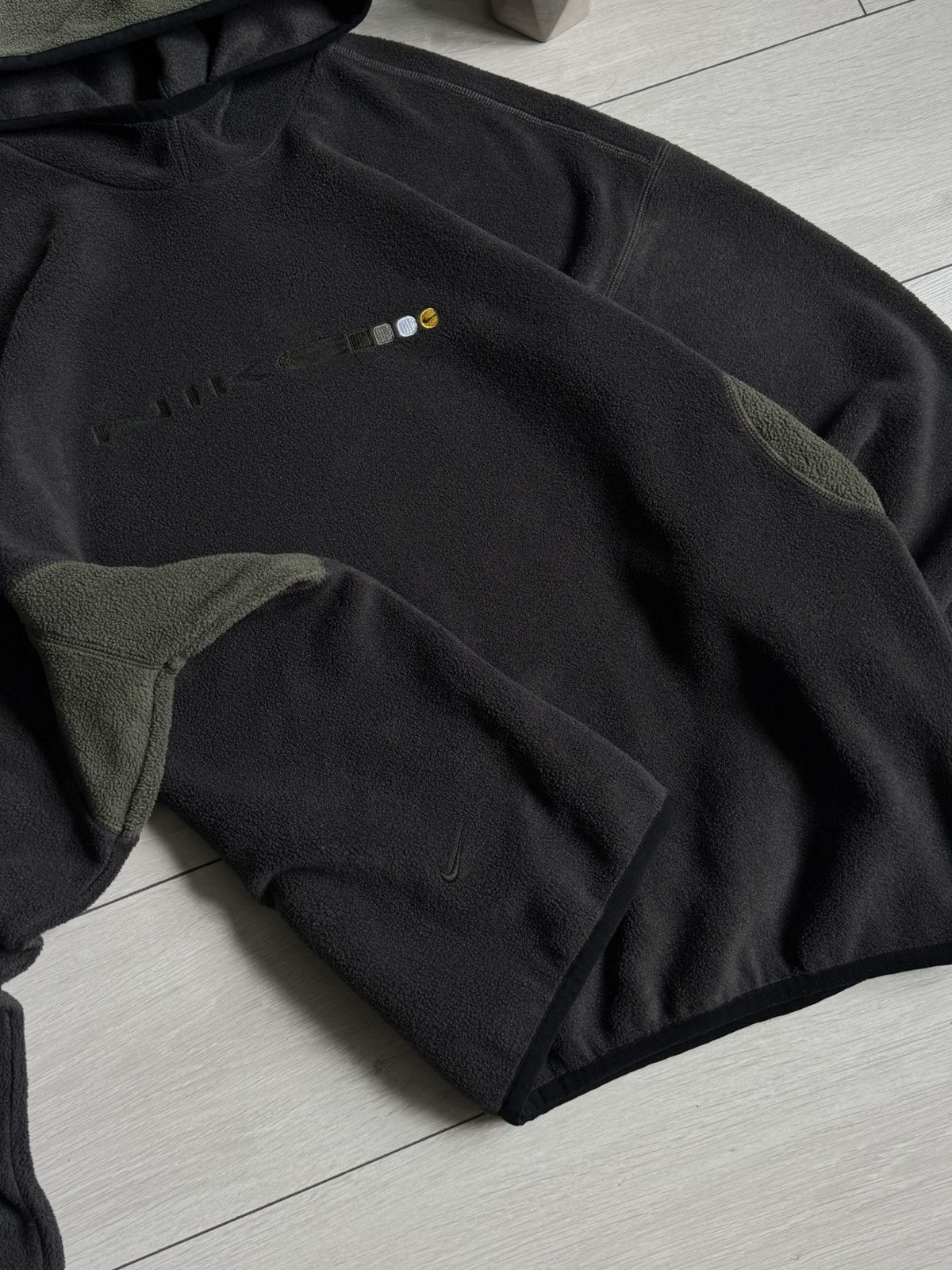 Nike Vintage Nike Ninja Fleece Drill Sherpa Jacket Size US XL / EU 56 / 4 - 9 Thumbnail