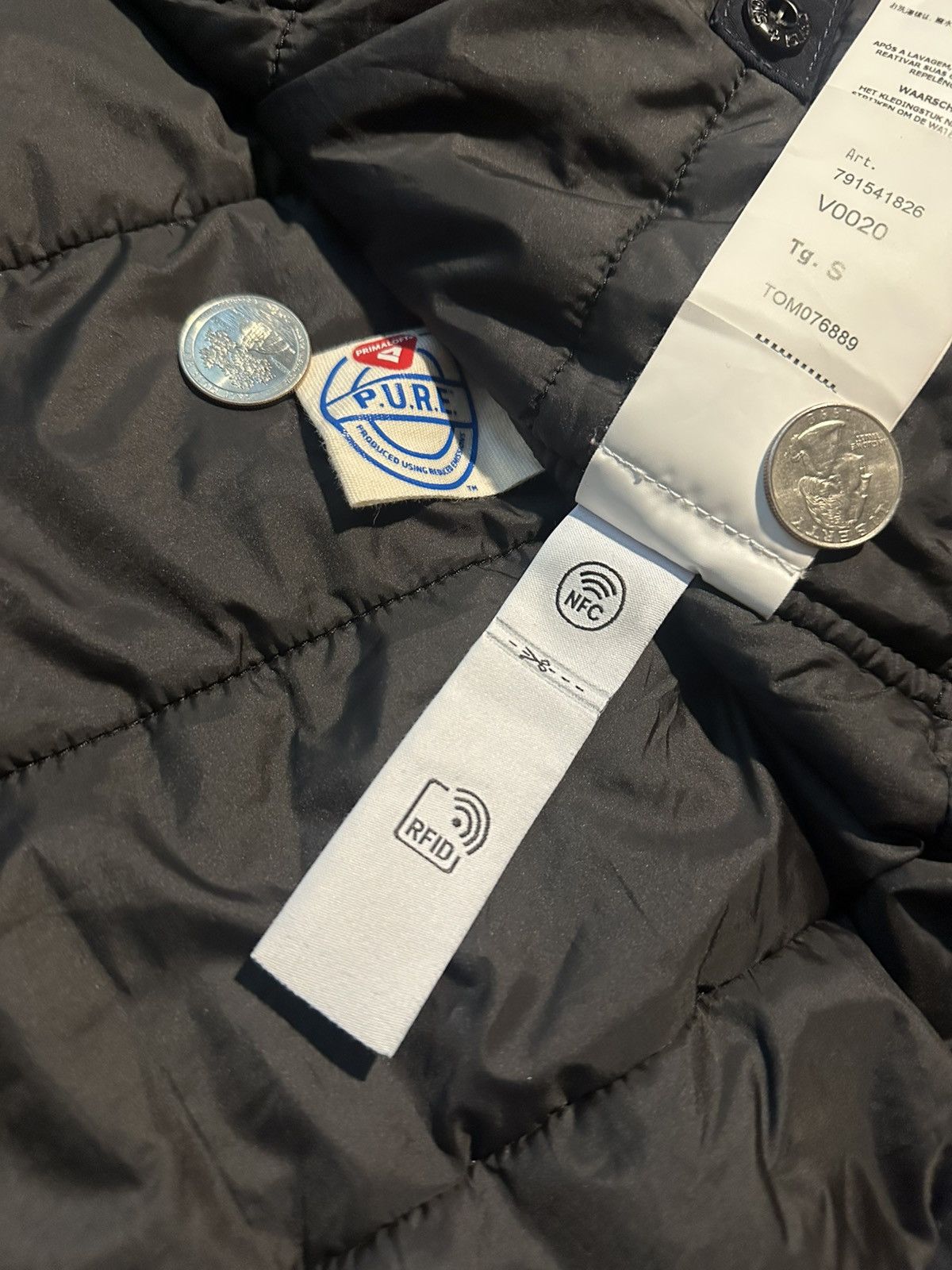 Stone Island Black stone island Hooded Jacket Size US S / EU 44-46 / 1 - 14 Thumbnail