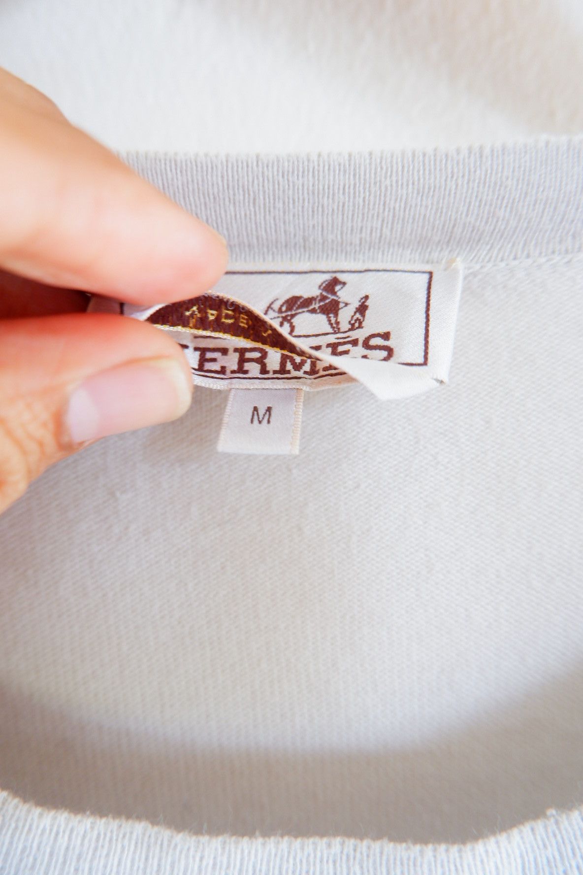 Hermes Hermes Cloud Jacquard Cotton Cashmere Knitwear Size US M / EU 48-50 / 2 - 8 Thumbnail