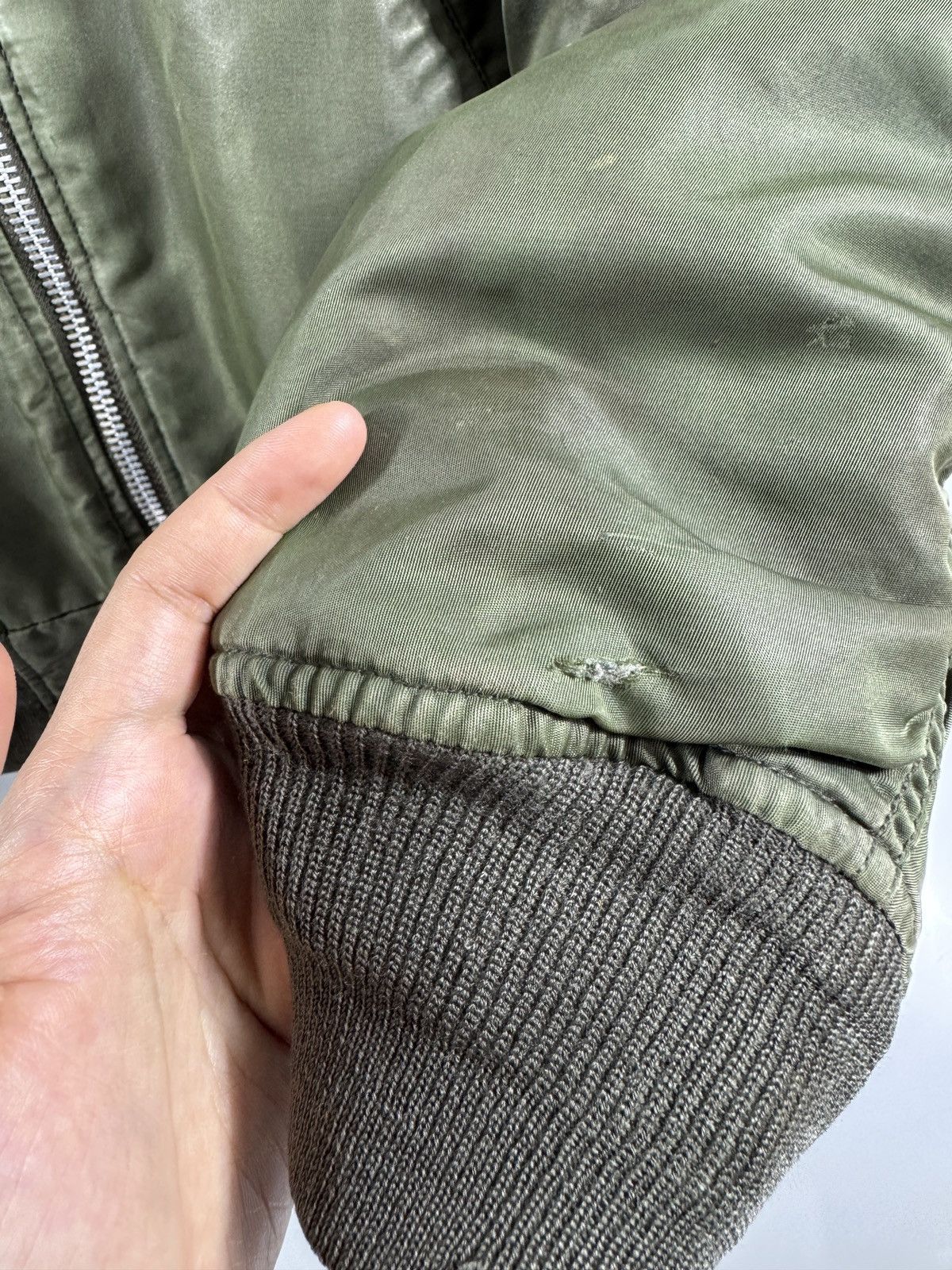 Surface To Air 🔥 VTG Military Brunati Air Force MA-1 BOMBER JACKET - M Size US L / EU 52-54 / 3 - 8 Thumbnail