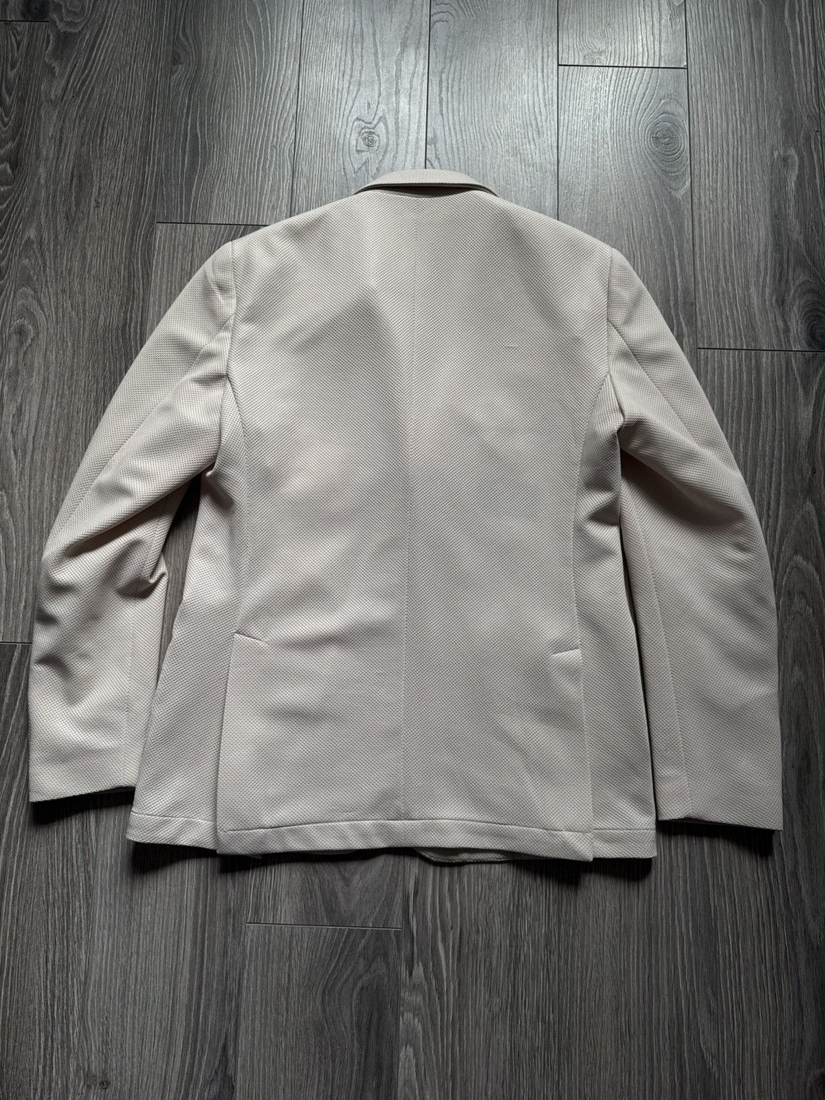 Eredipisano Eredi Pisano Roma Cotton Light Blazer in Beige 50R Size 50R - 8 Thumbnail