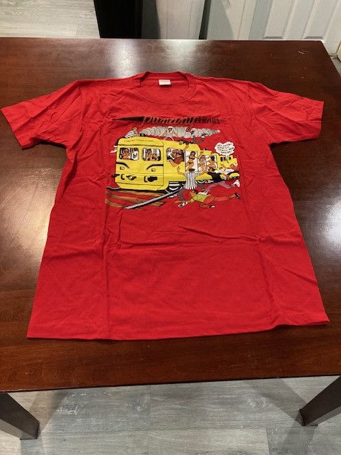 Supreme Supreme Red Punani Train Tee (SS2017) DS Size US L / EU 52-54 / 3 - 1 Thumbnail