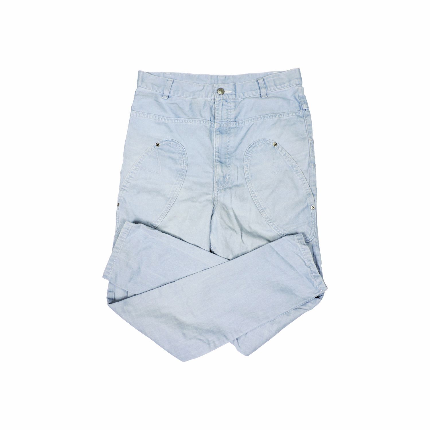 Issey Miyake MERCIBEAUCOUP BY ISSEY MIYAKE DENIM LONG PANTS Size US 31 - 3 Thumbnail