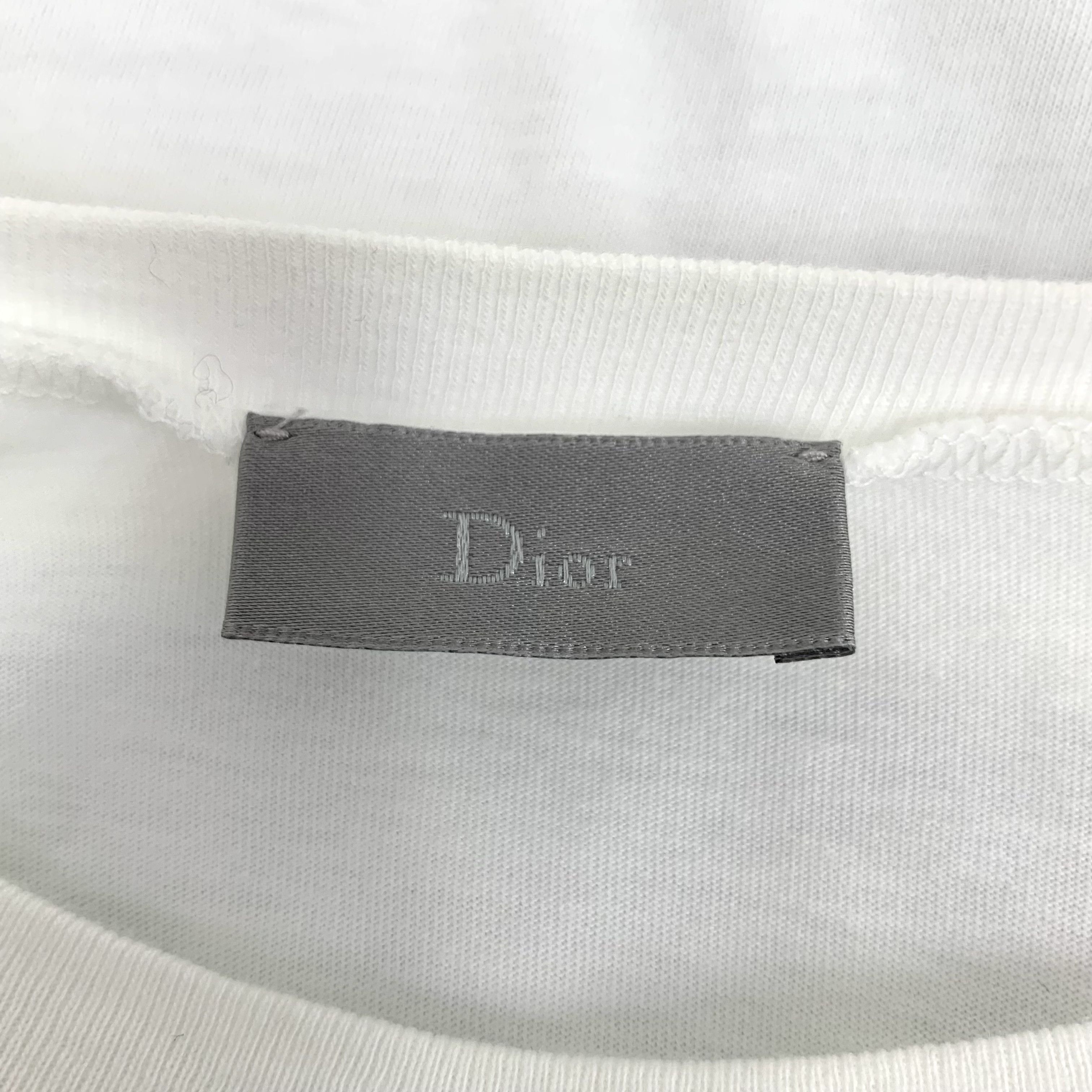 Dior Dior Colorblock Stripe Cotton Crewneck T-Shirt (Size S) Size S / US 4 / IT 40 - 2 Thumbnail