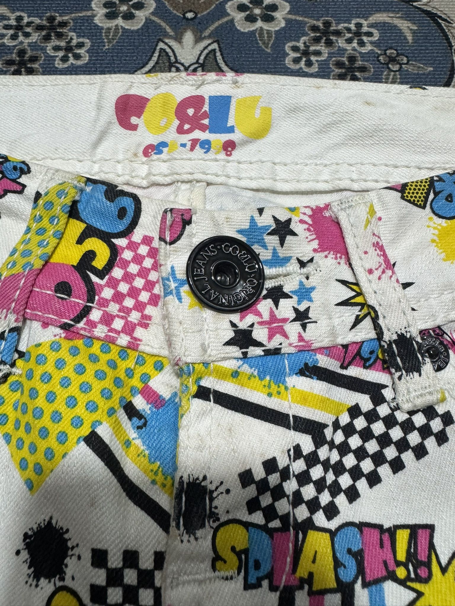 Beauty Beast × Hysteric Glamour × Japanese Brand Vintage CO & LU Overprint Inspired Hysteric Jeans Skinny Size US 27 - 4 Thumbnail