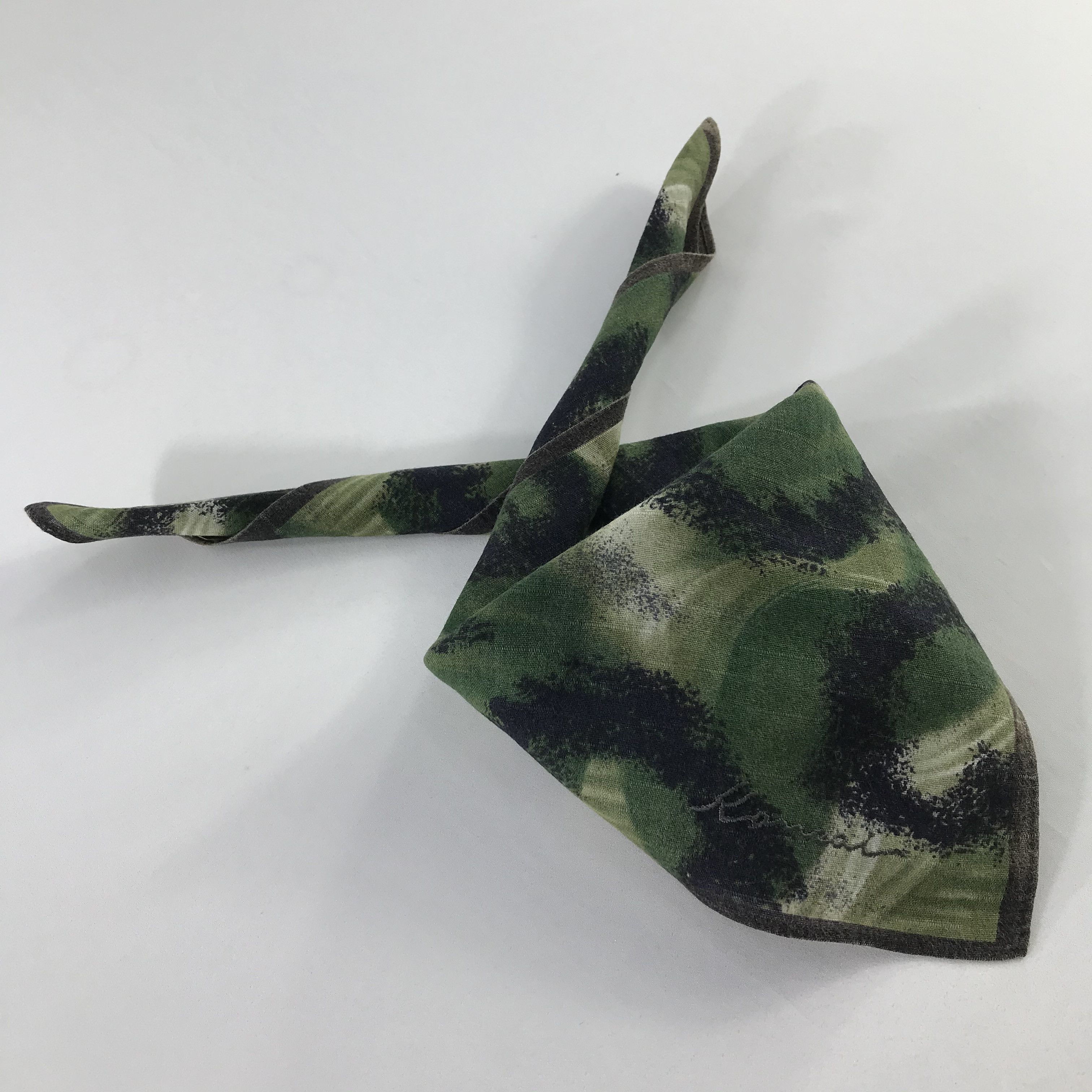 Kansai Yamamoto × Vintage Kansai Yamamoto Bandana / Handkerchief / Neckerchief - S953 Size ONE SIZE - 4 Thumbnail